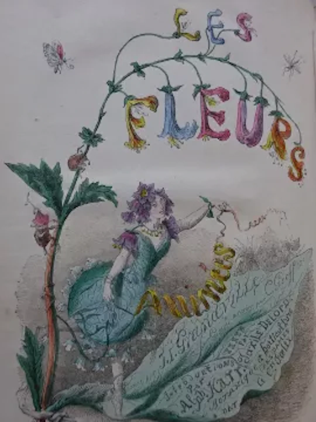 Grandville - Fleurs Animées, 2 Bände