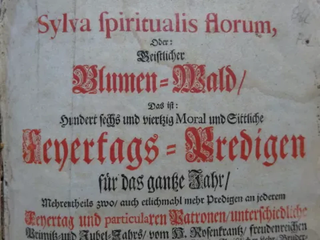 Pacificus - Sylva spiritualis florum
