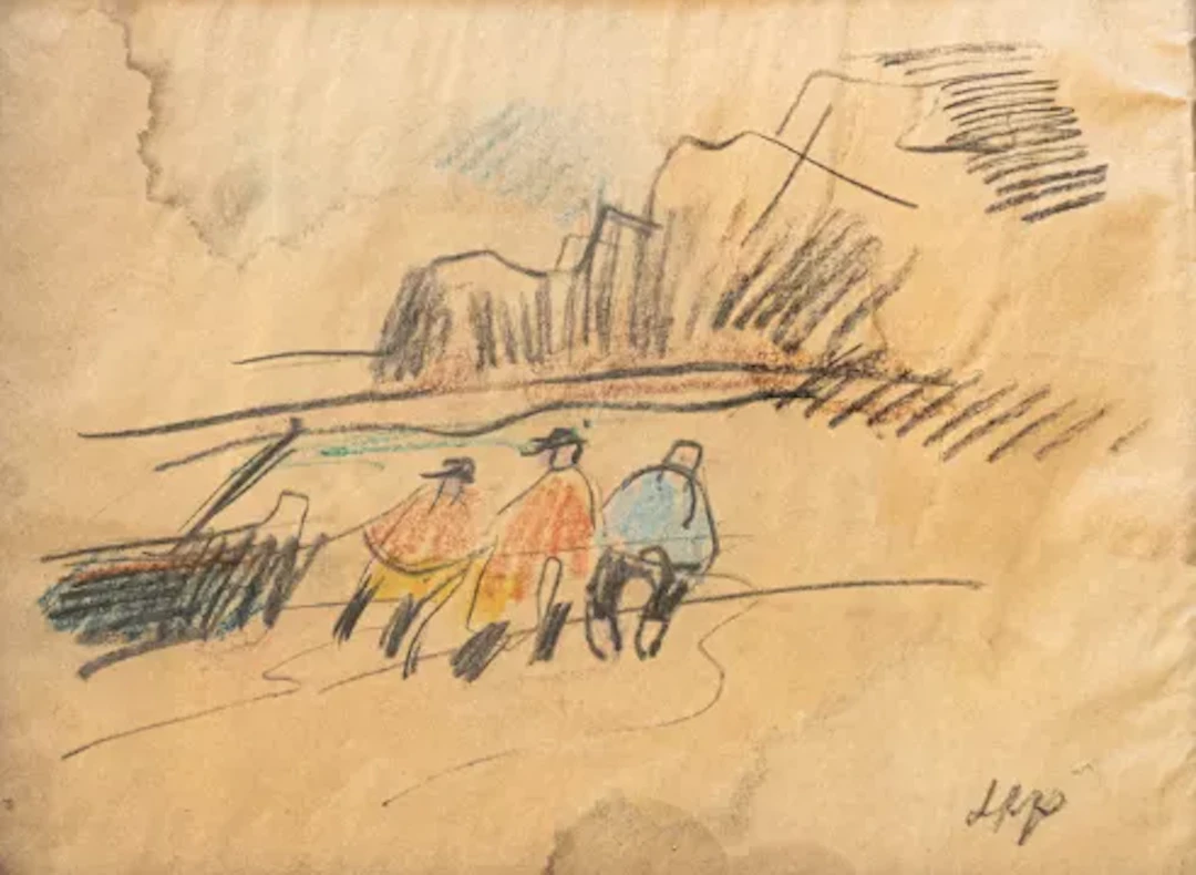 Pechstein - Drei Fischer