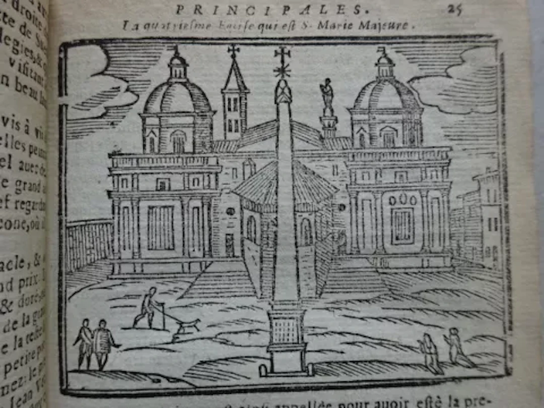 La ville de Rome 1700