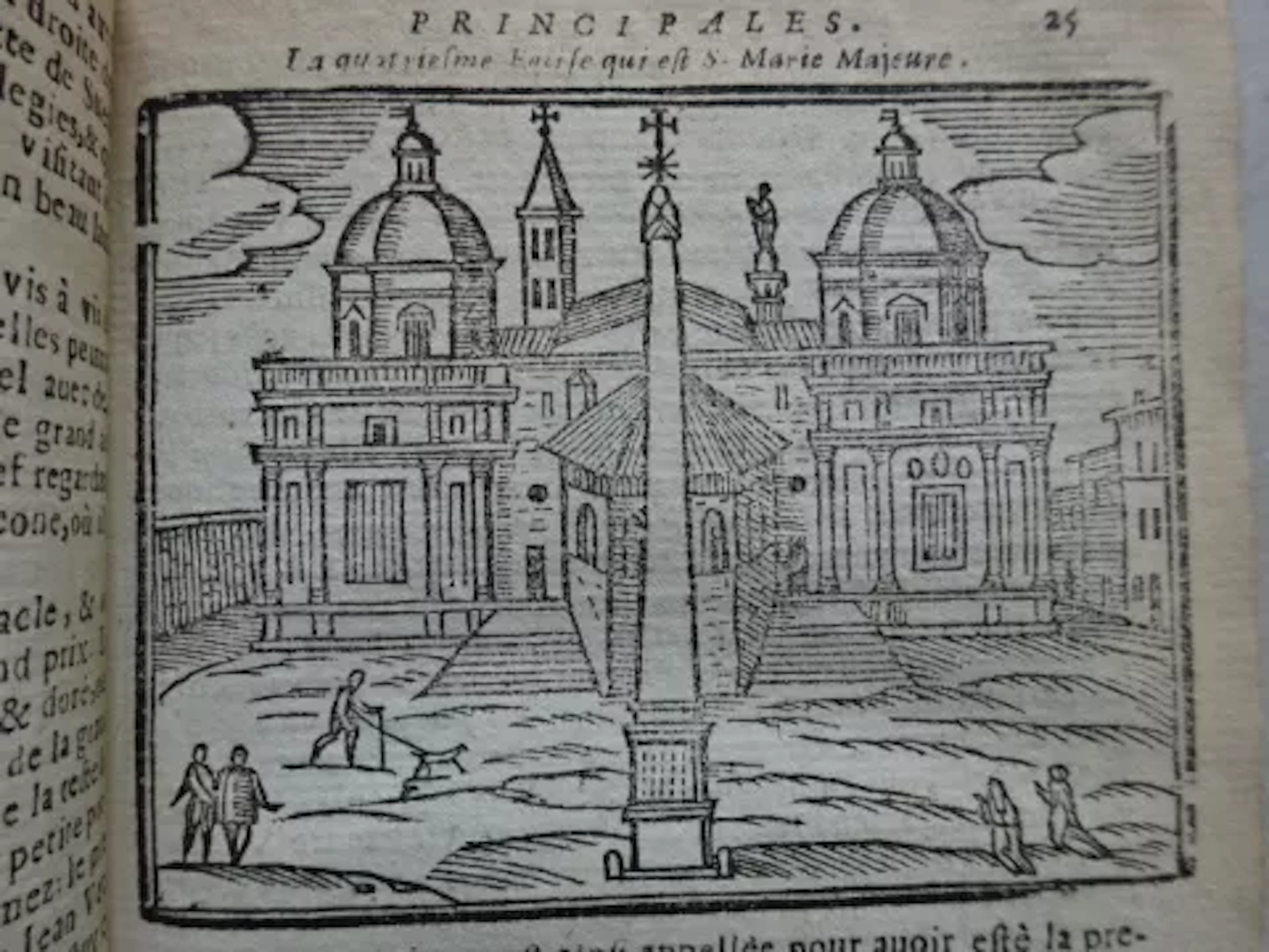 La ville de Rome 1700