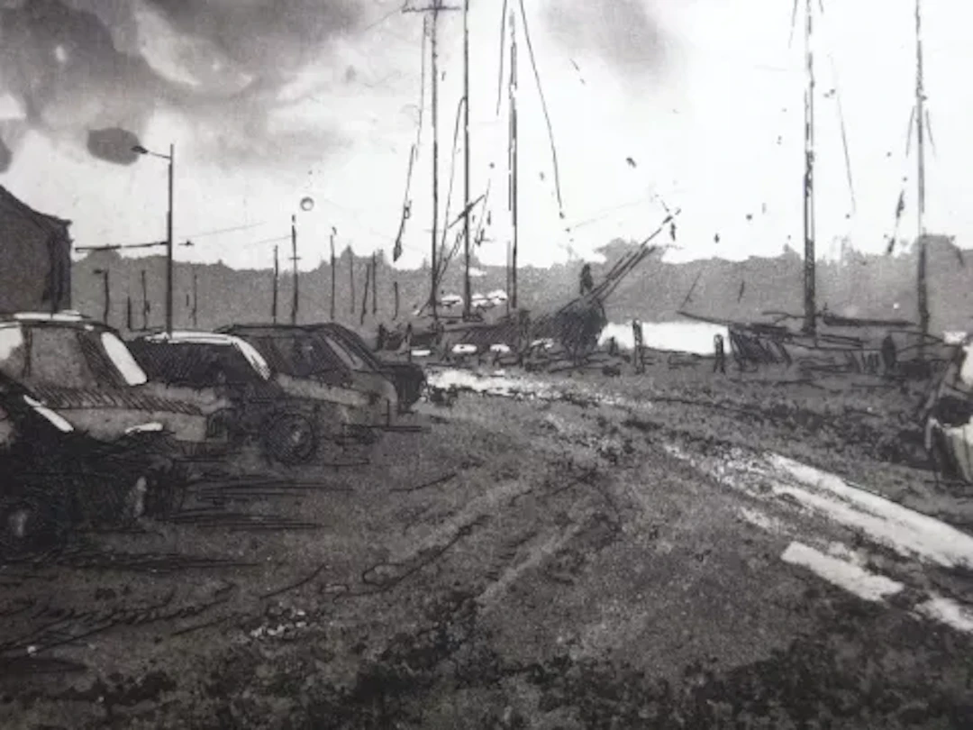 Anderson - Parkplatz am Hafen