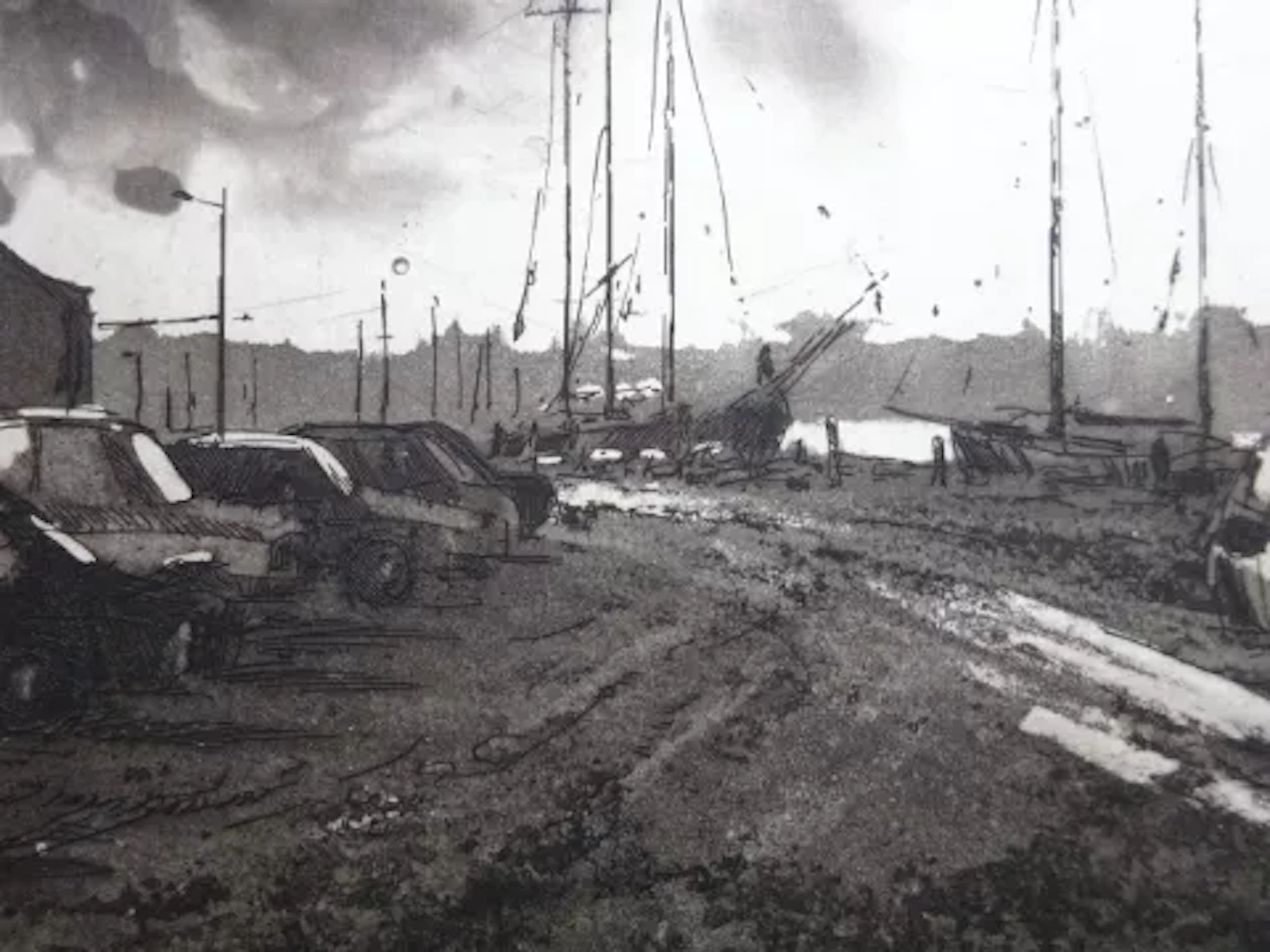 Anderson - Parkplatz am Hafen