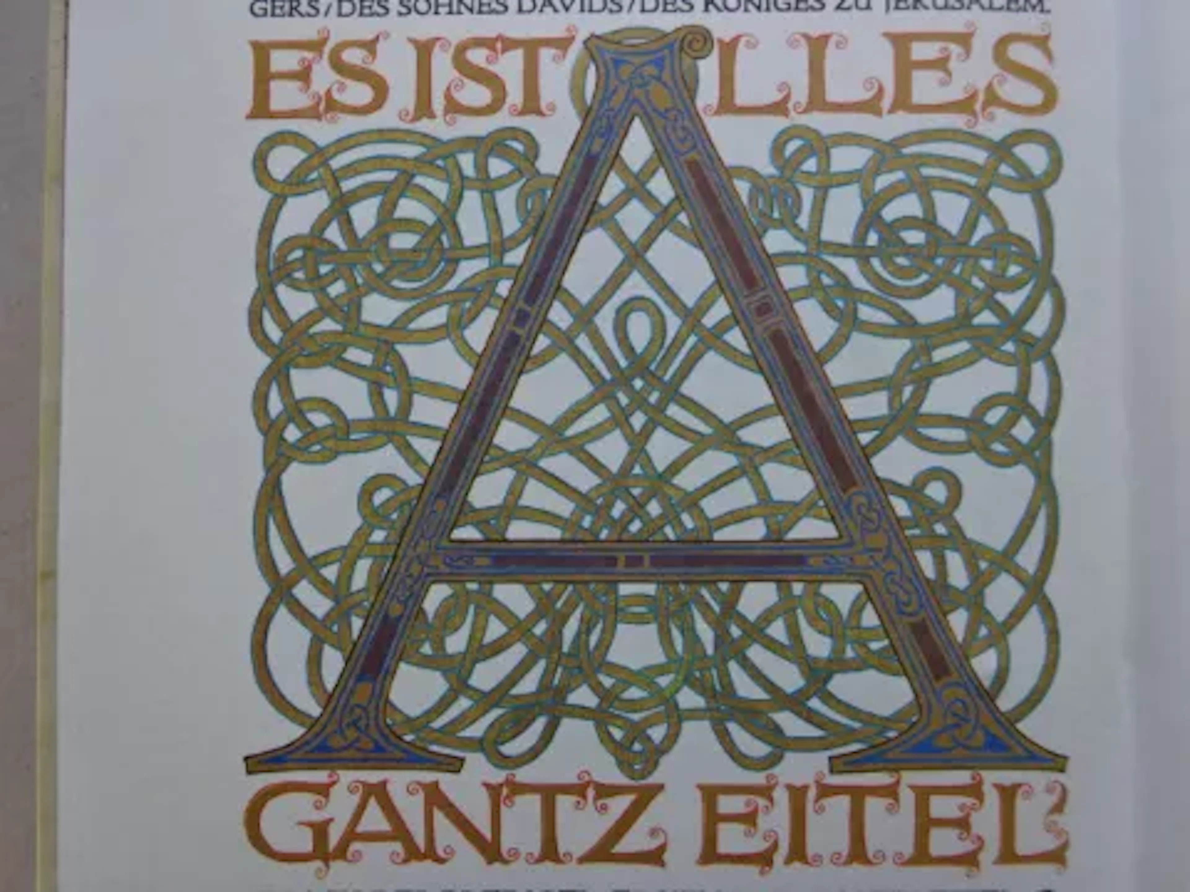 Eyssen - Buchkunst in Deutschland