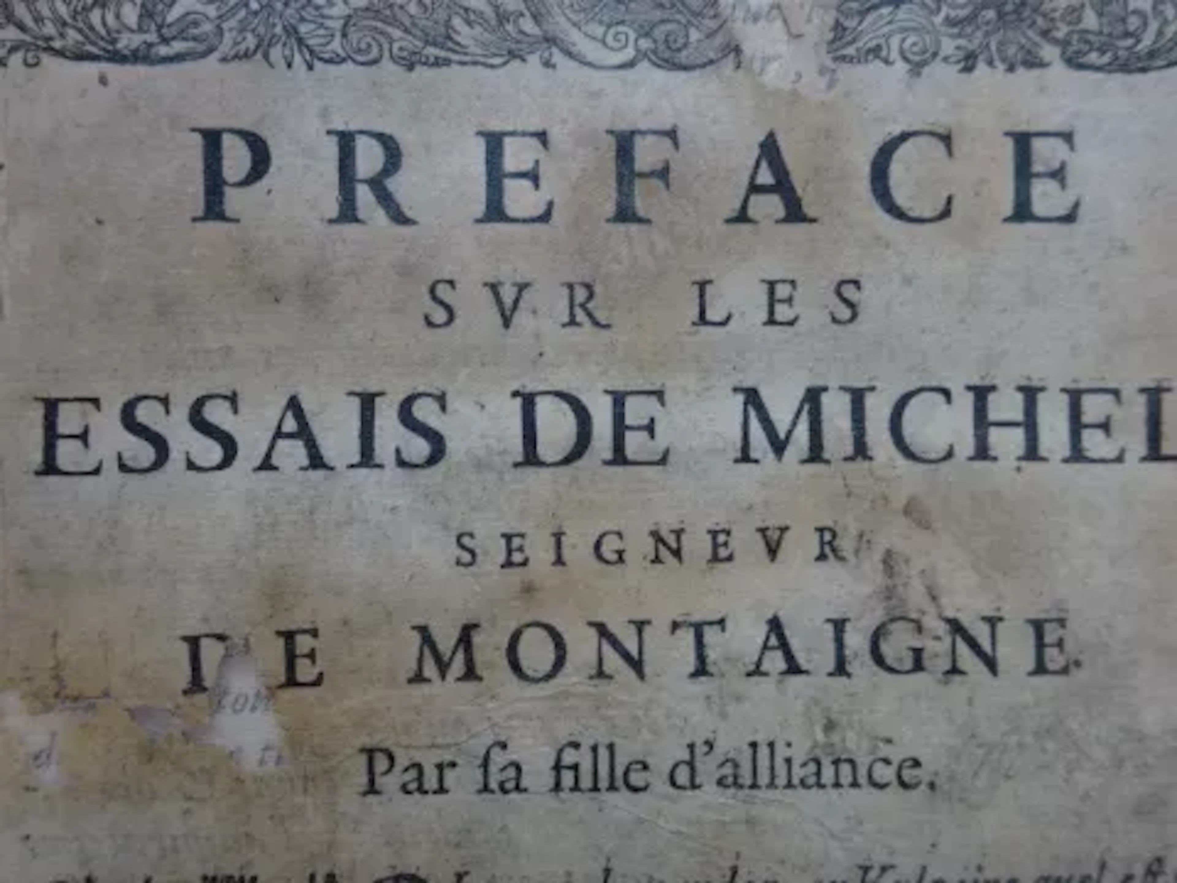 Montaigne - Essais