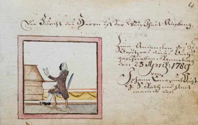 Back - Stammbuch 1789