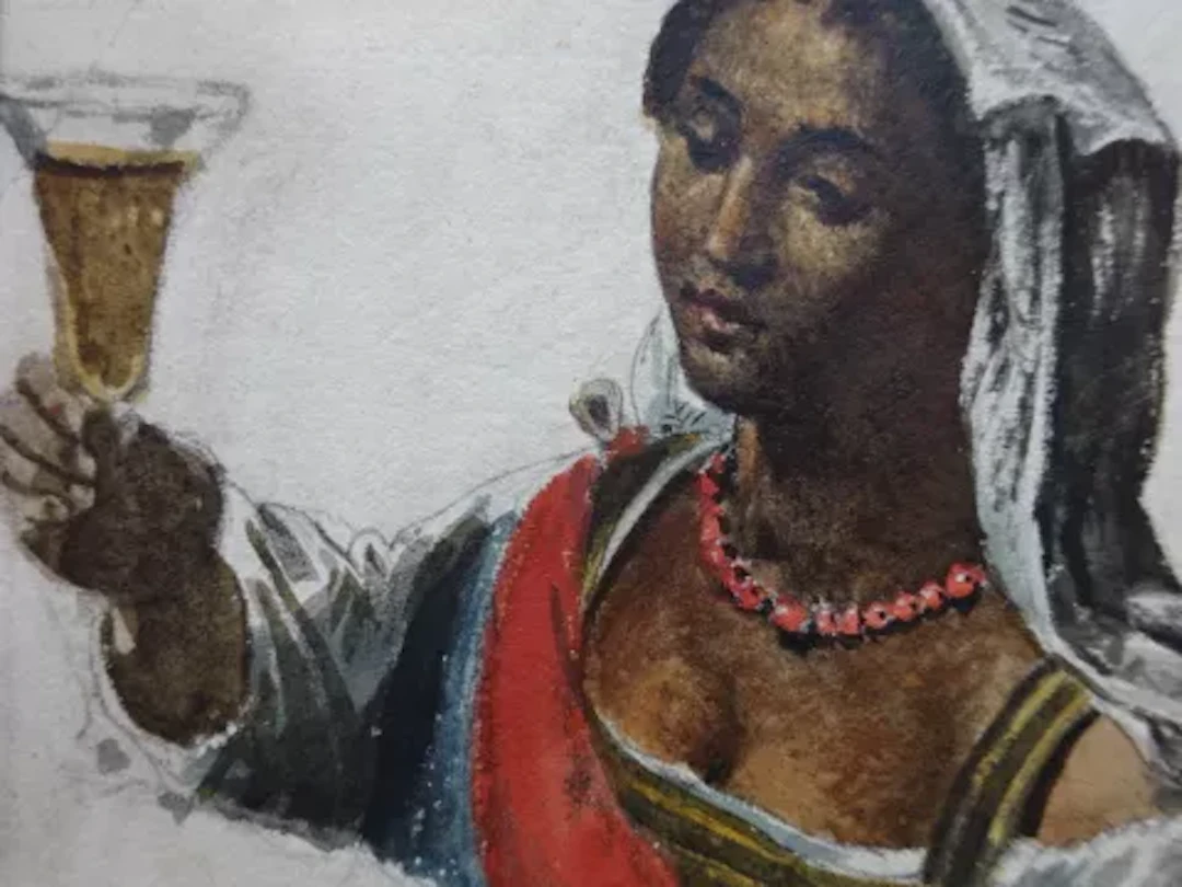 Studie zu Boulogne - Junge Frau