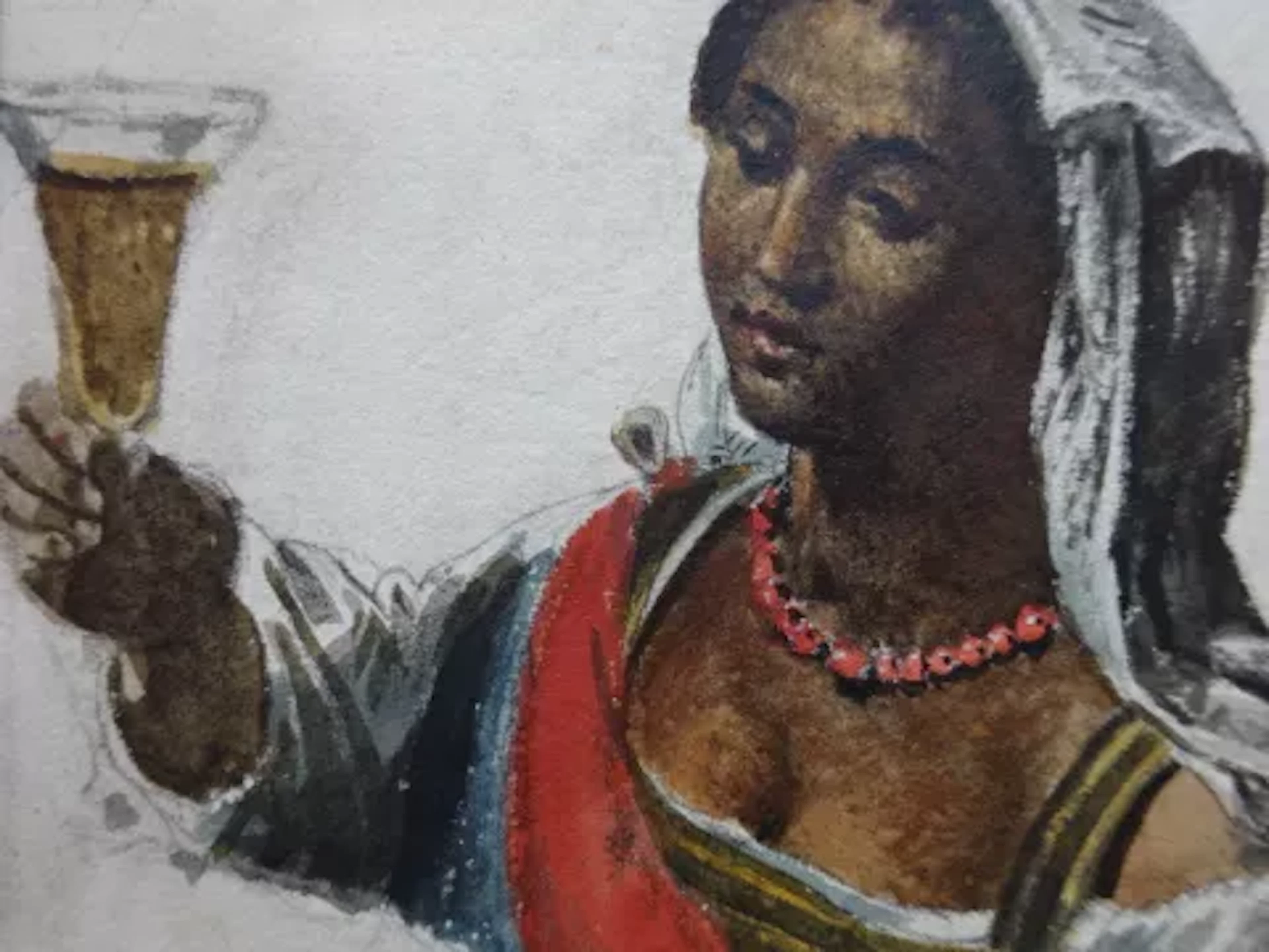 Studie zu Boulogne - Junge Frau