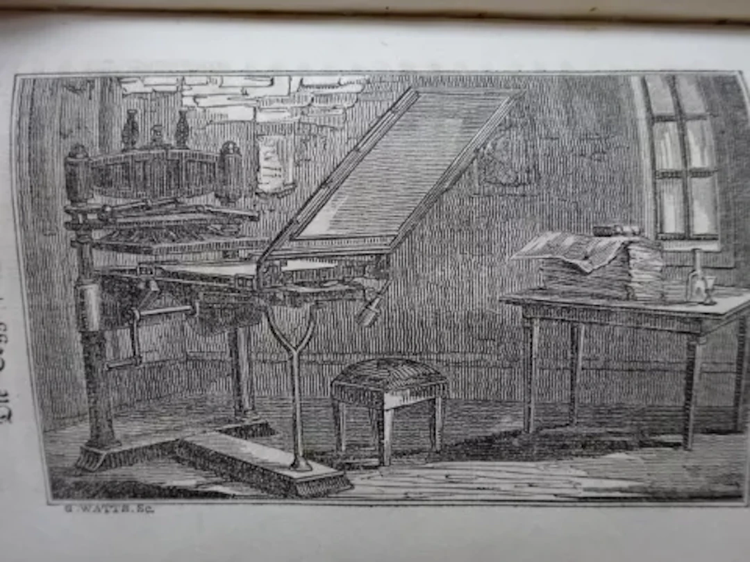 Krebs - Buchdruckerkunst