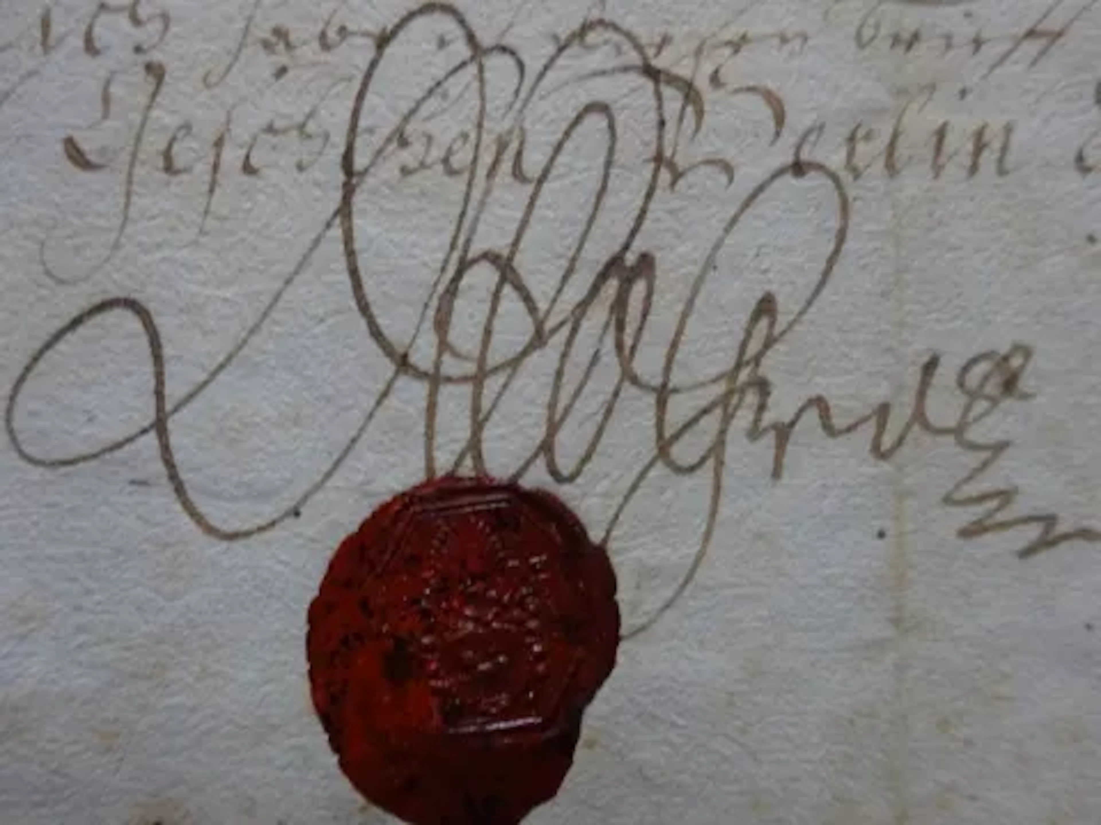 Grote - Lehnsurkunde 1681