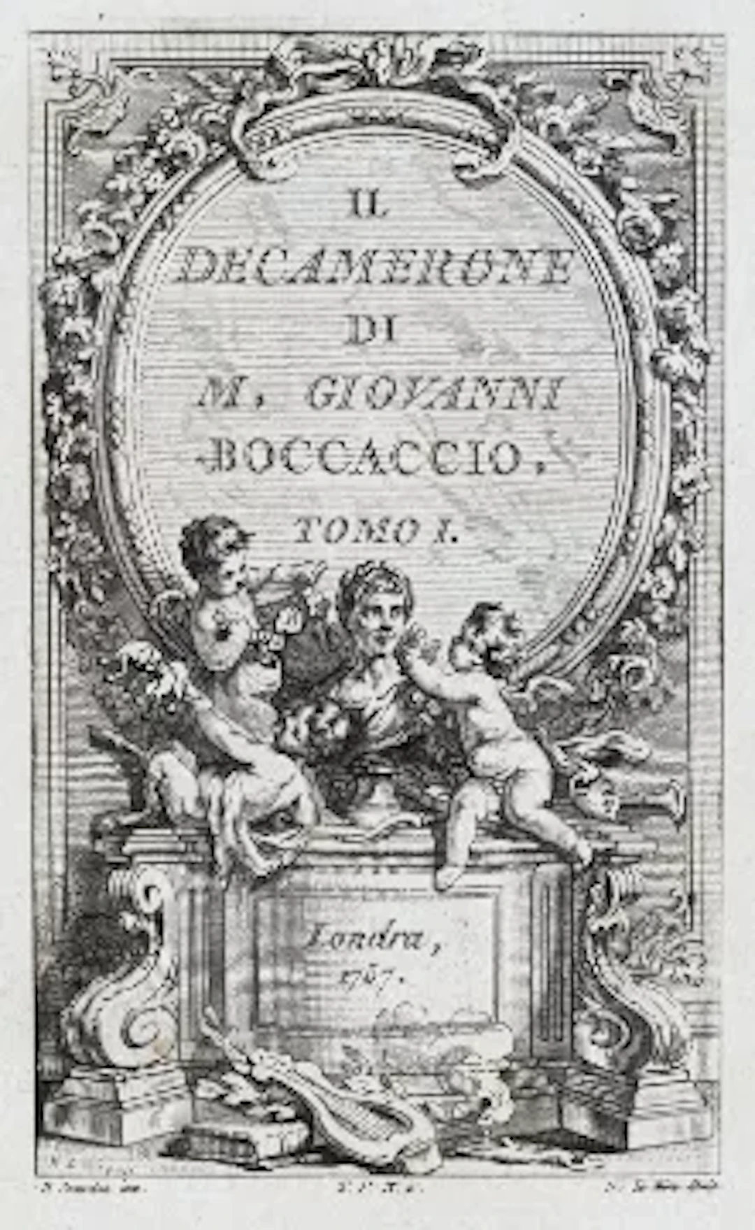 Boccaccio - Decamerone, 5 Bände