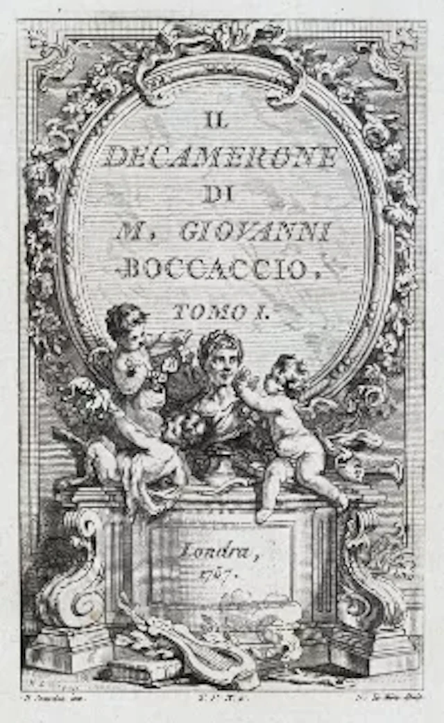 Boccaccio - Decamerone, 5 Bände