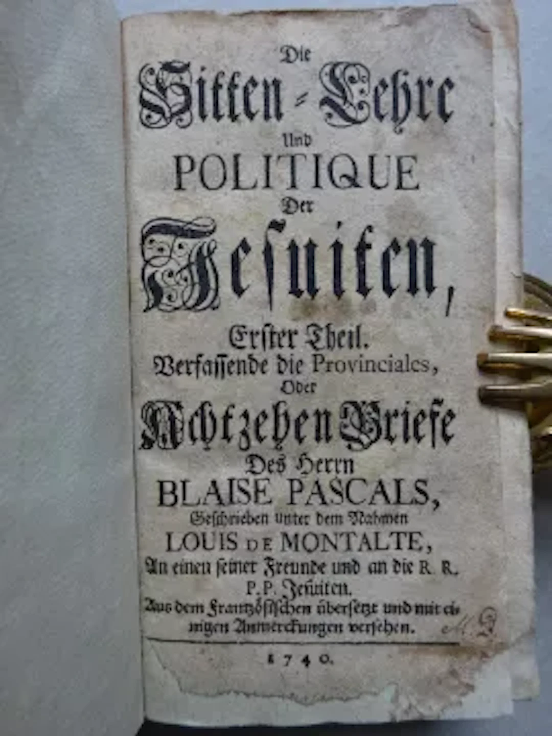 Pascal - Sitten-Lehre