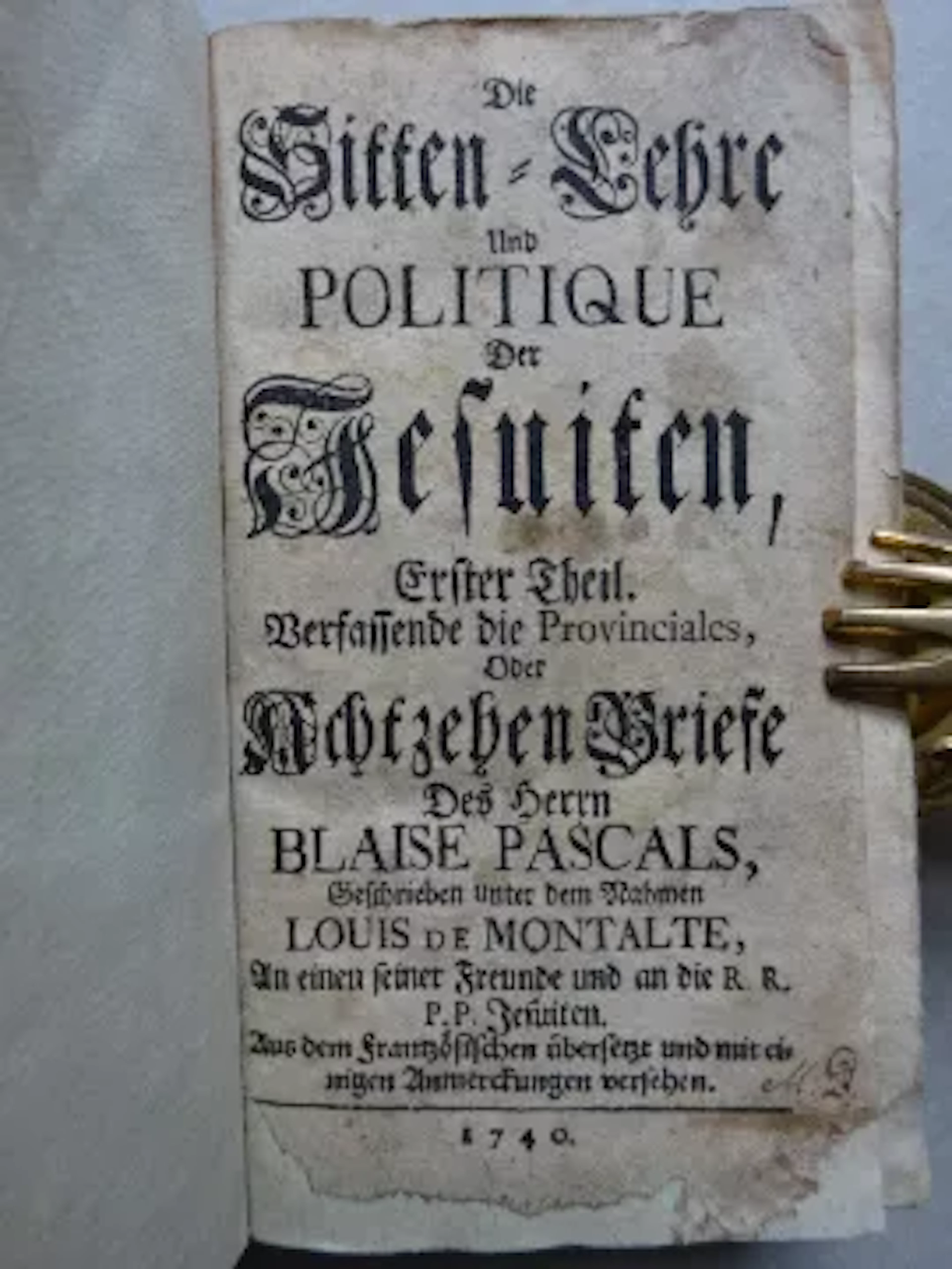 Pascal - Sitten-Lehre