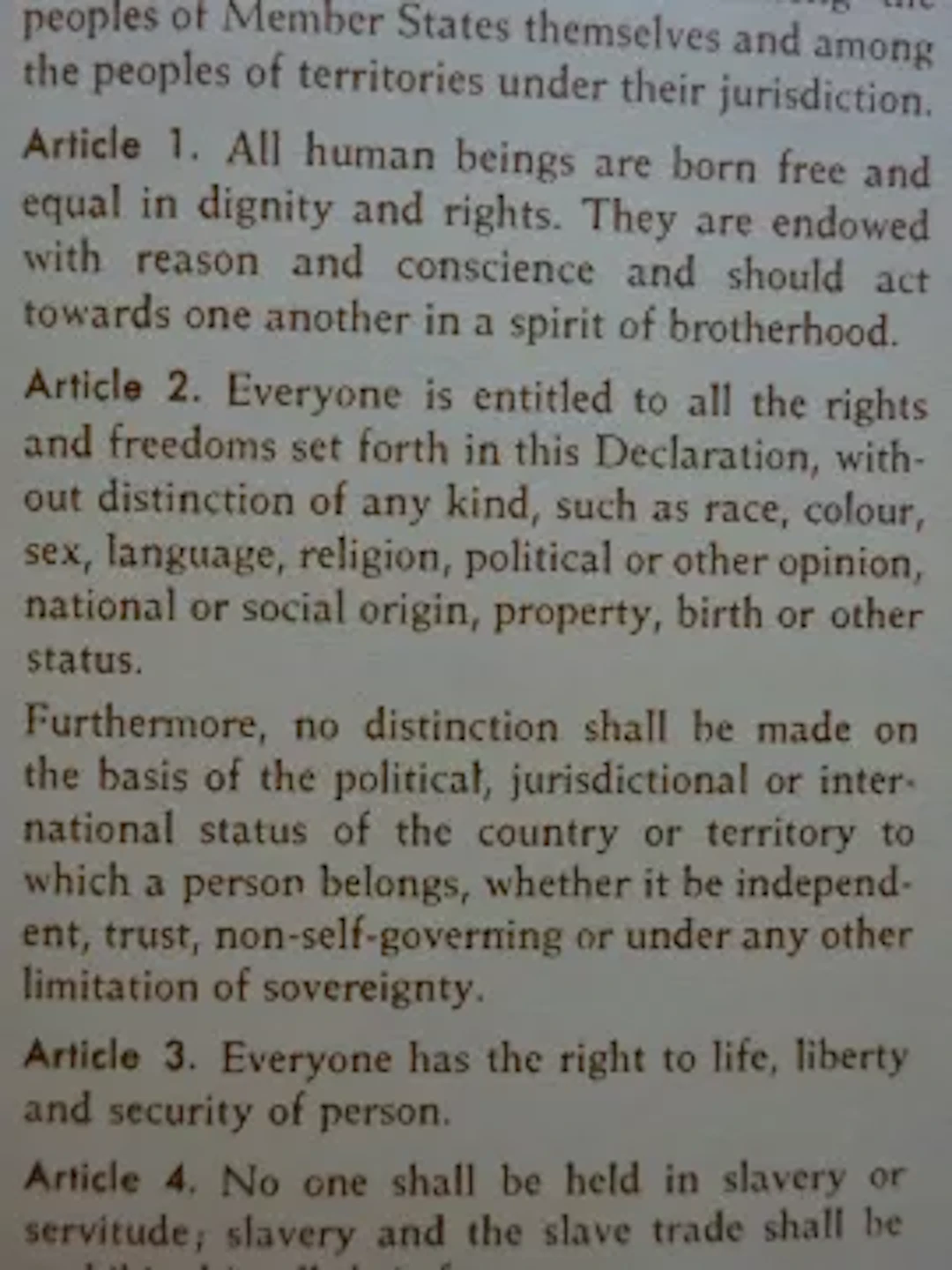Human Rights / Menschenrechte