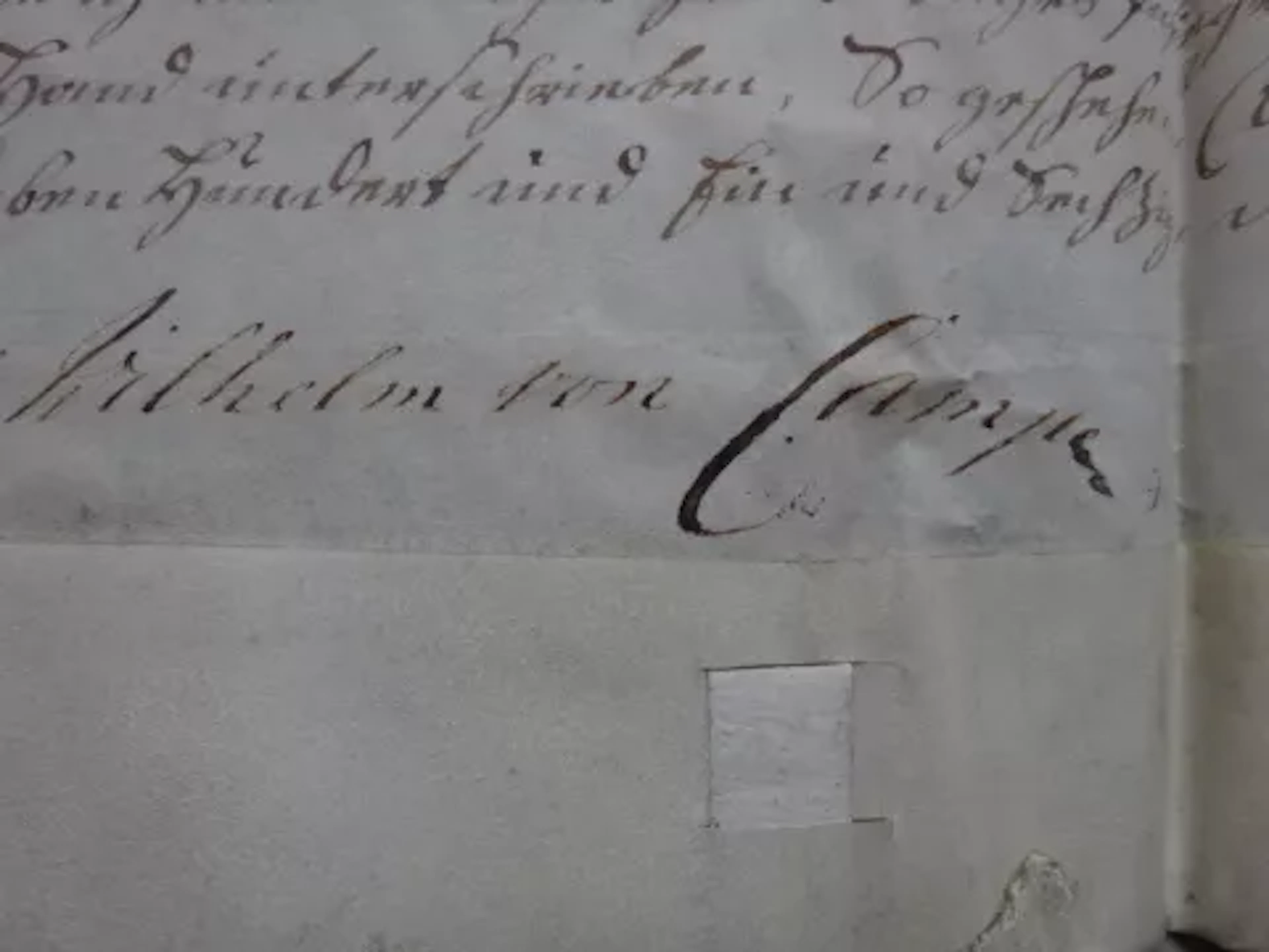 Campe - Lehnsurkunde 1761