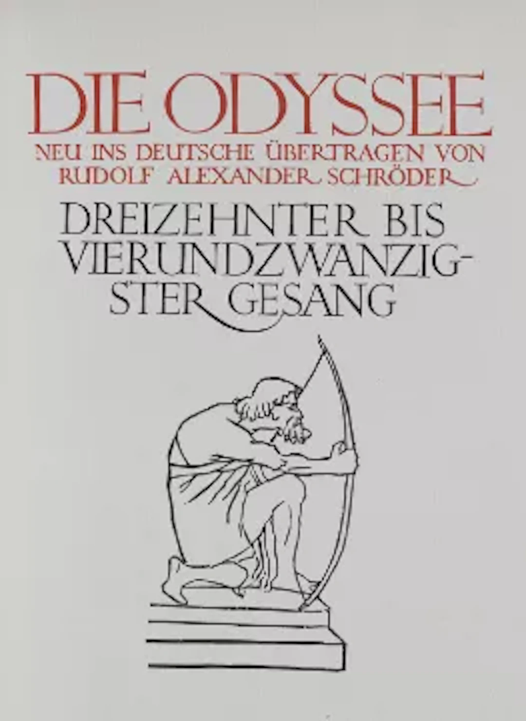 Cranach-Presse - Odyssee, 2 Bände