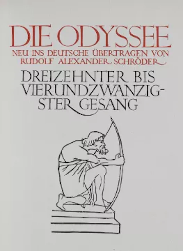 Cranach-Presse - Odyssee, 2 Bände