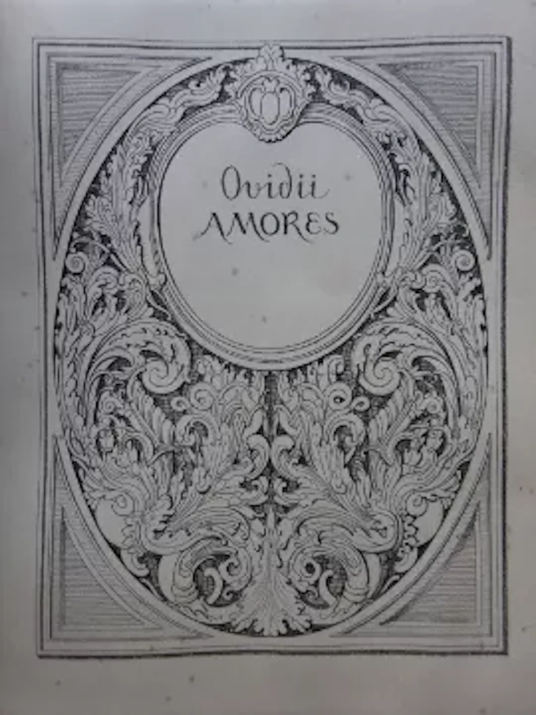 Ovid - Amores, 1918