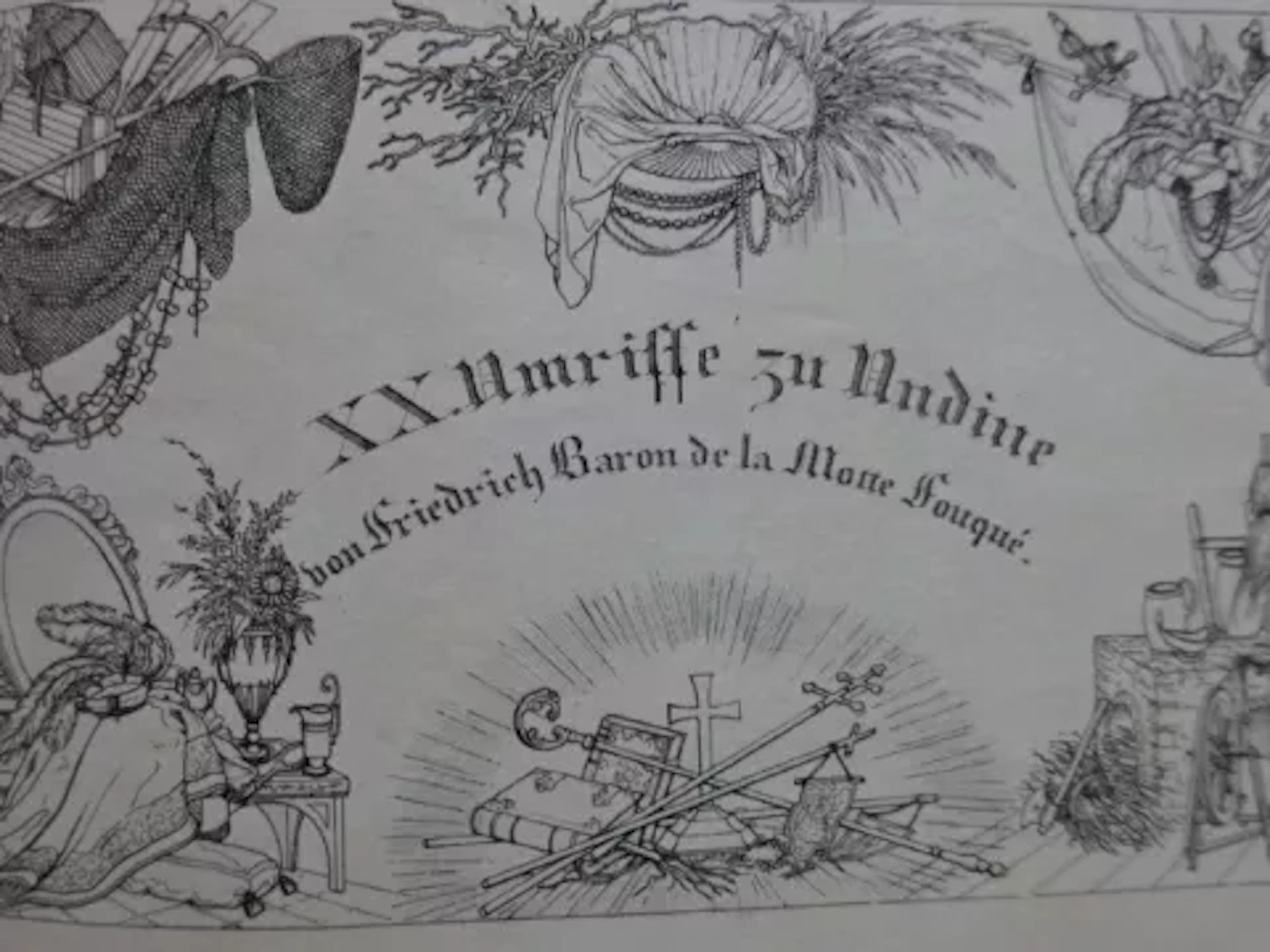 Fouqué - Umrisse zu Undine