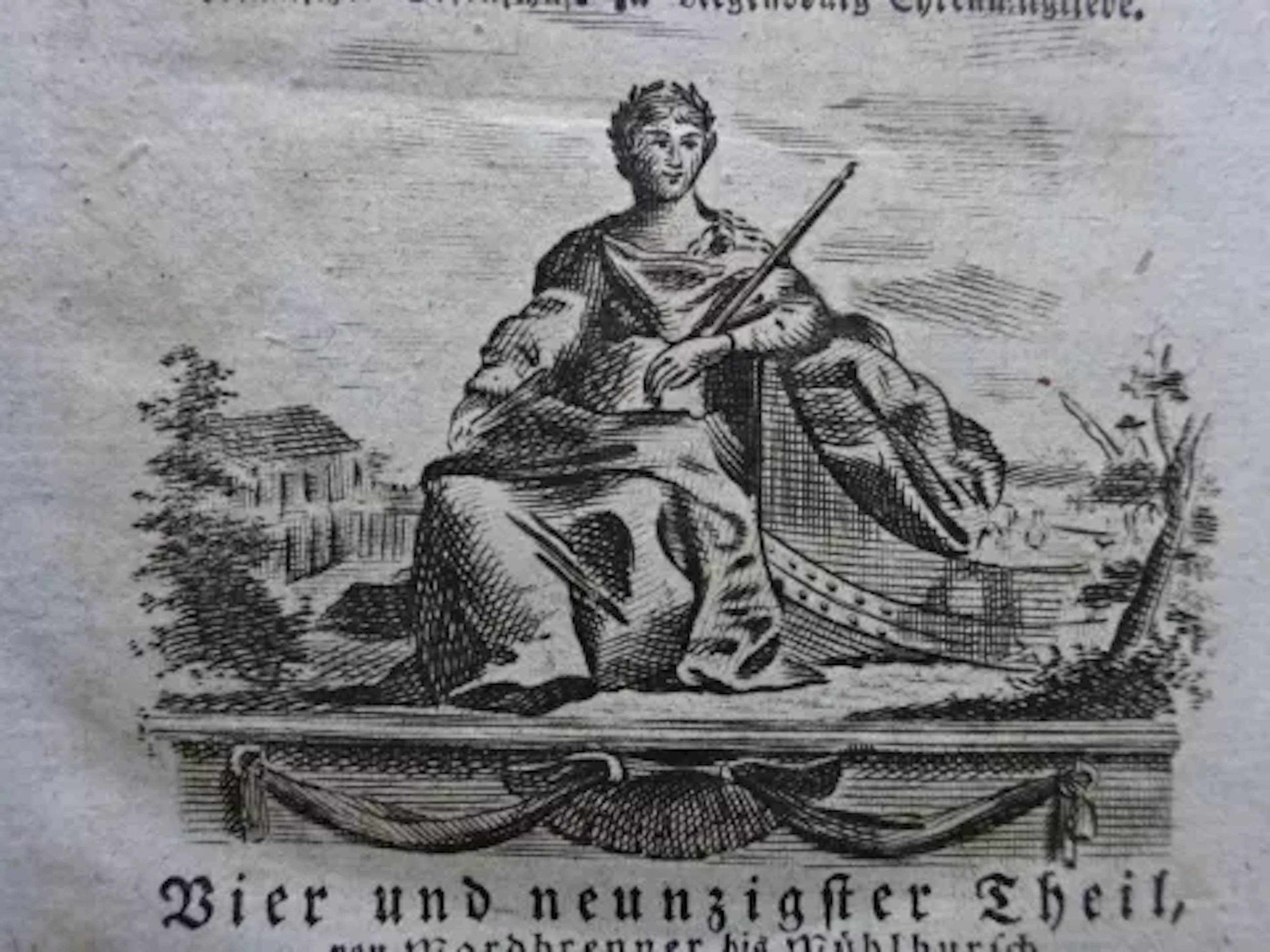 Krünitz - Encyklopädie, 4 Bände