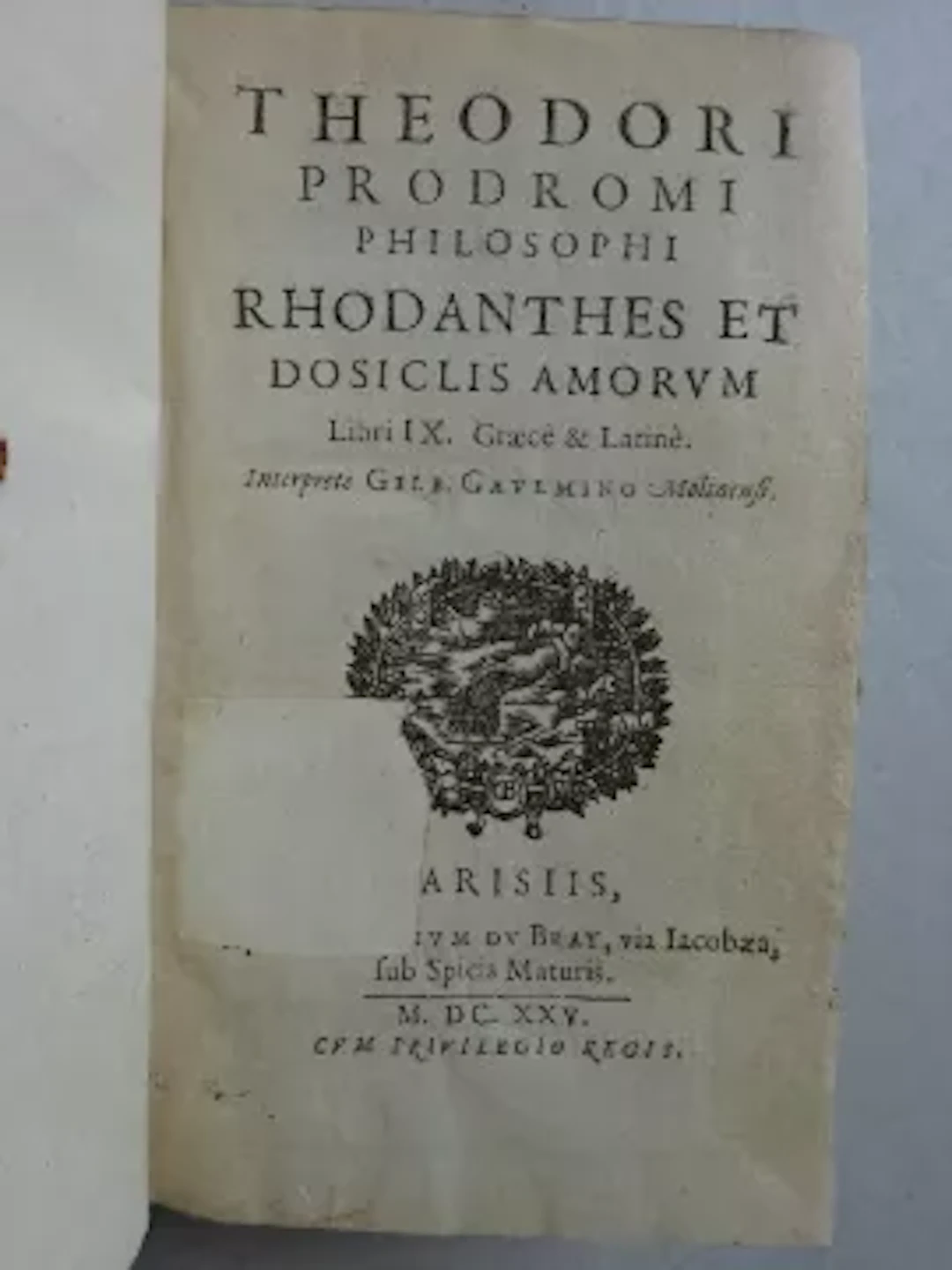 Prodromos - Rhodantes et Dosiclis