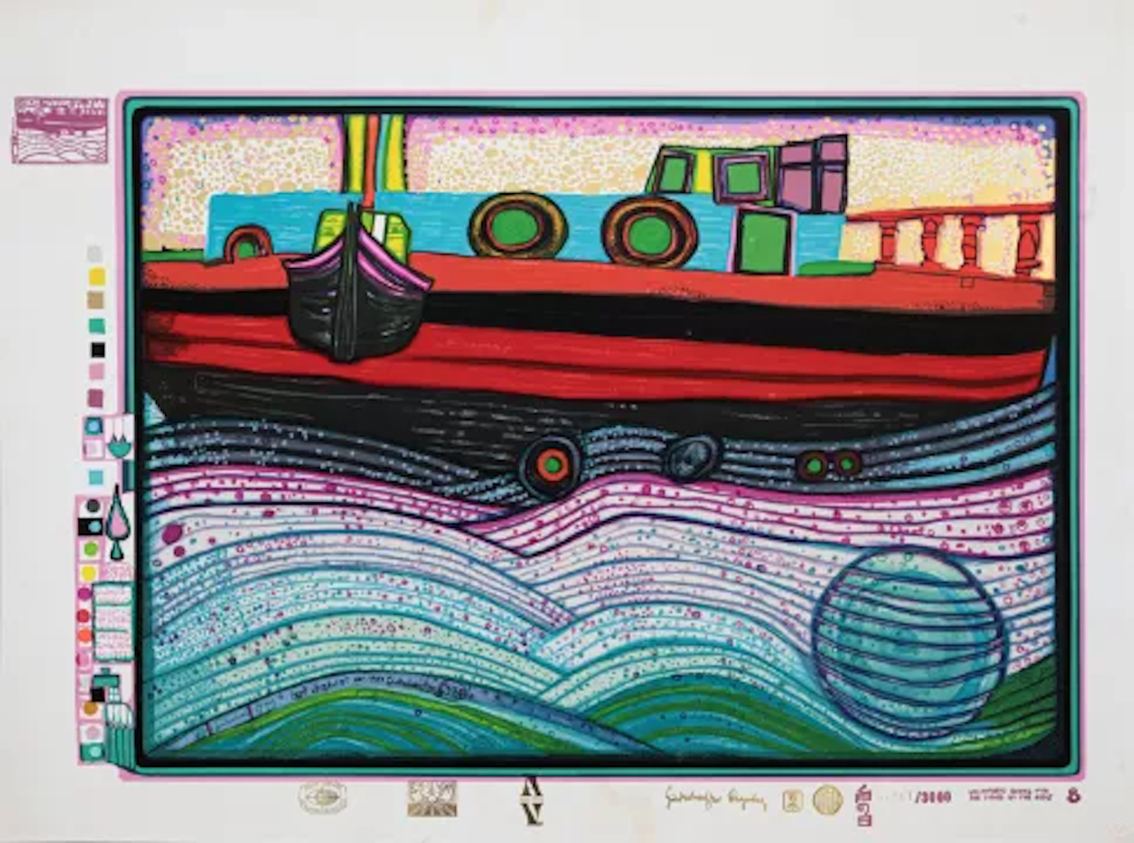Hundertwasser - Regentag