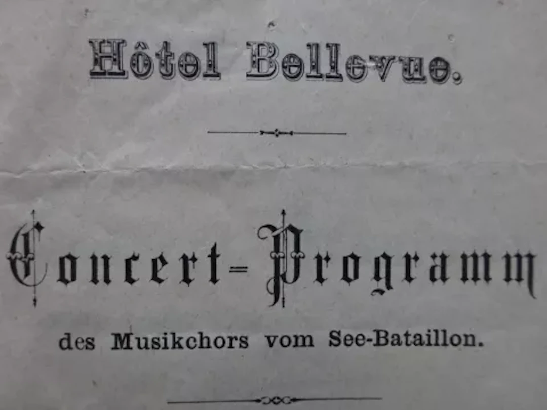 Seebataillon - Concert-Programme