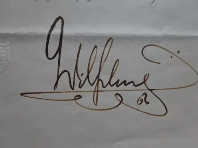 Wilhelm II. - Beglaubungsschreiben