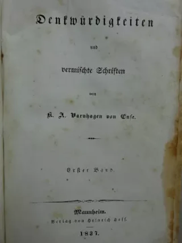 Varnhagen - Schriften, 9 Bände