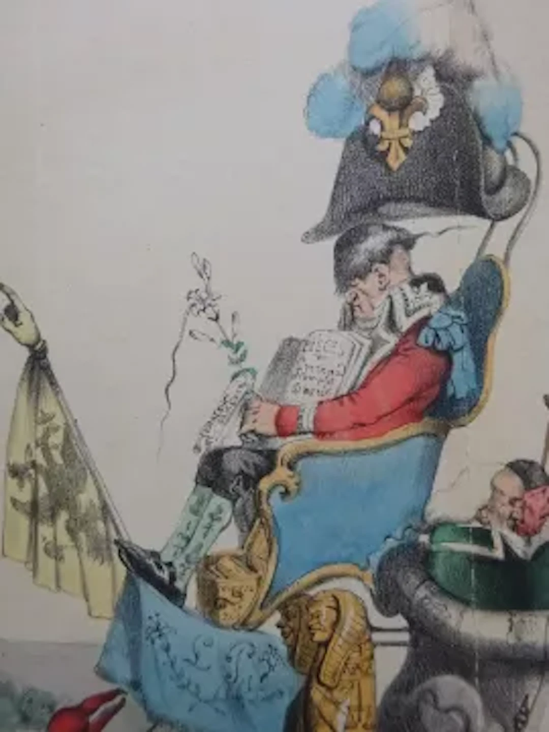 Caricature - Sammlung 34 Lithografien