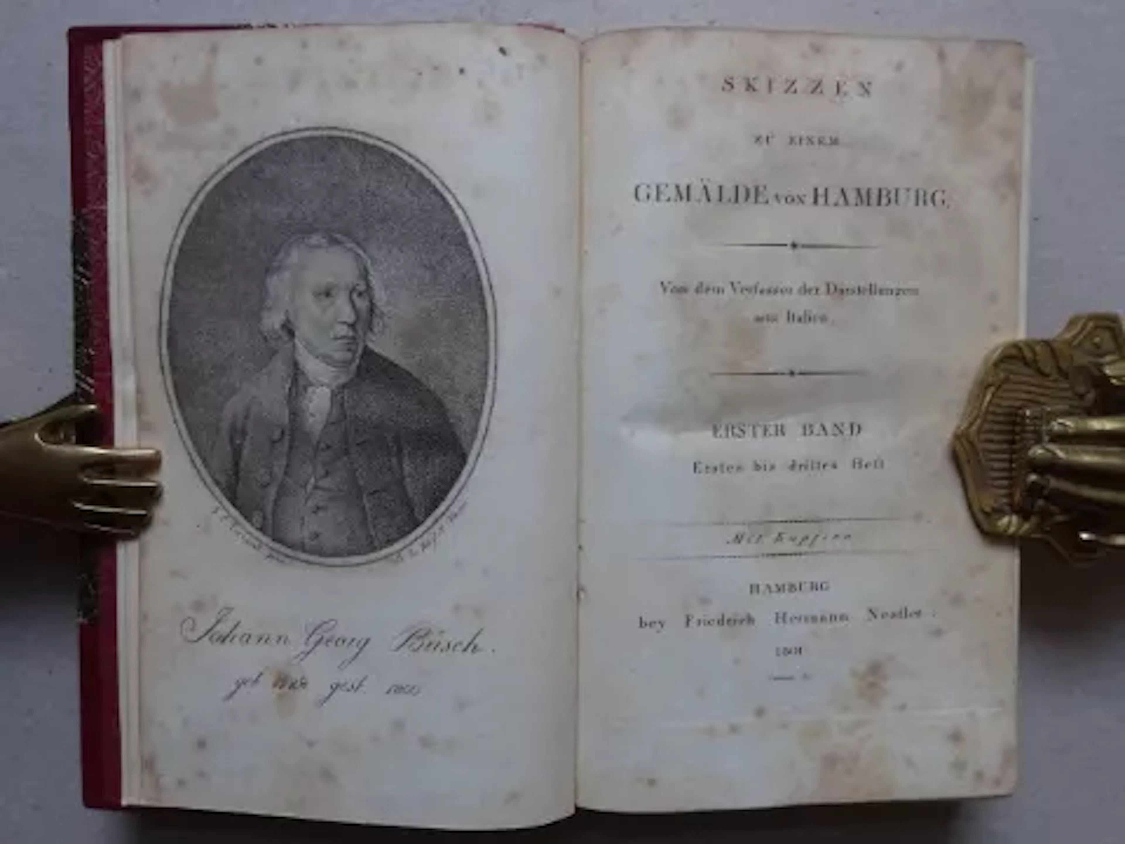 Meyer - Skizzen Gemälde Hamburg Bd. 1