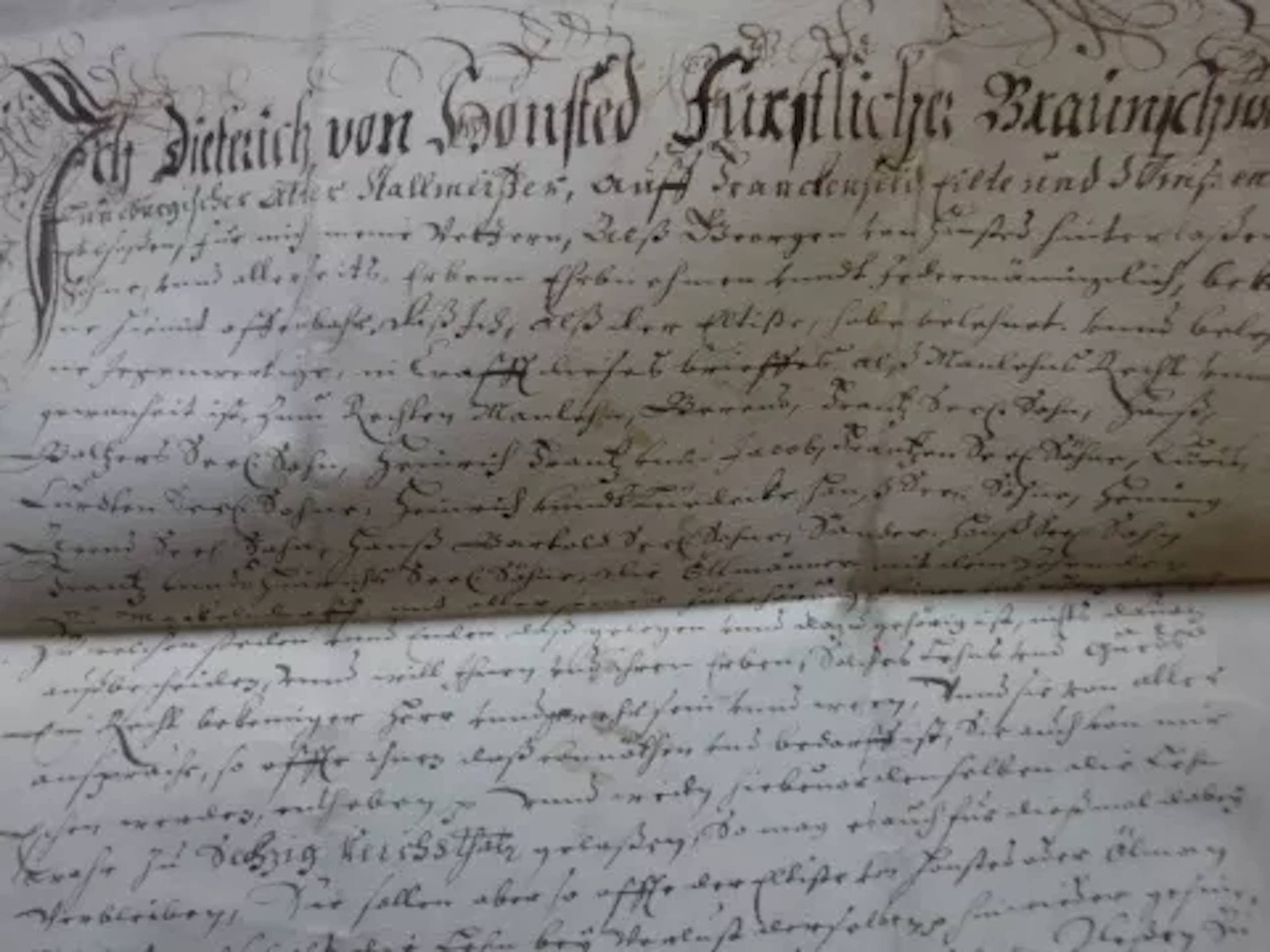 Honstedt - Lehnsurkunde 1658