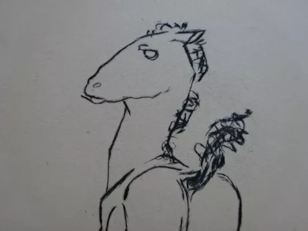 Sintenis - Junges Fohlen