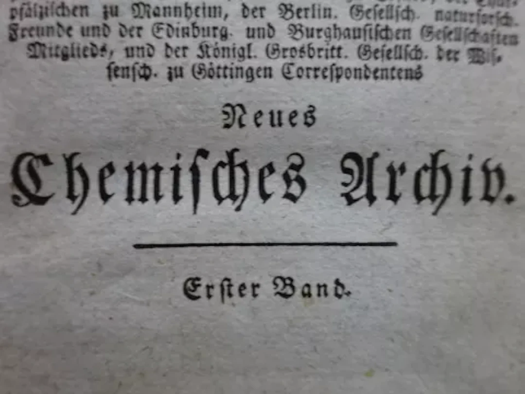 Crell - Chemisches Archiv 3 Bde.