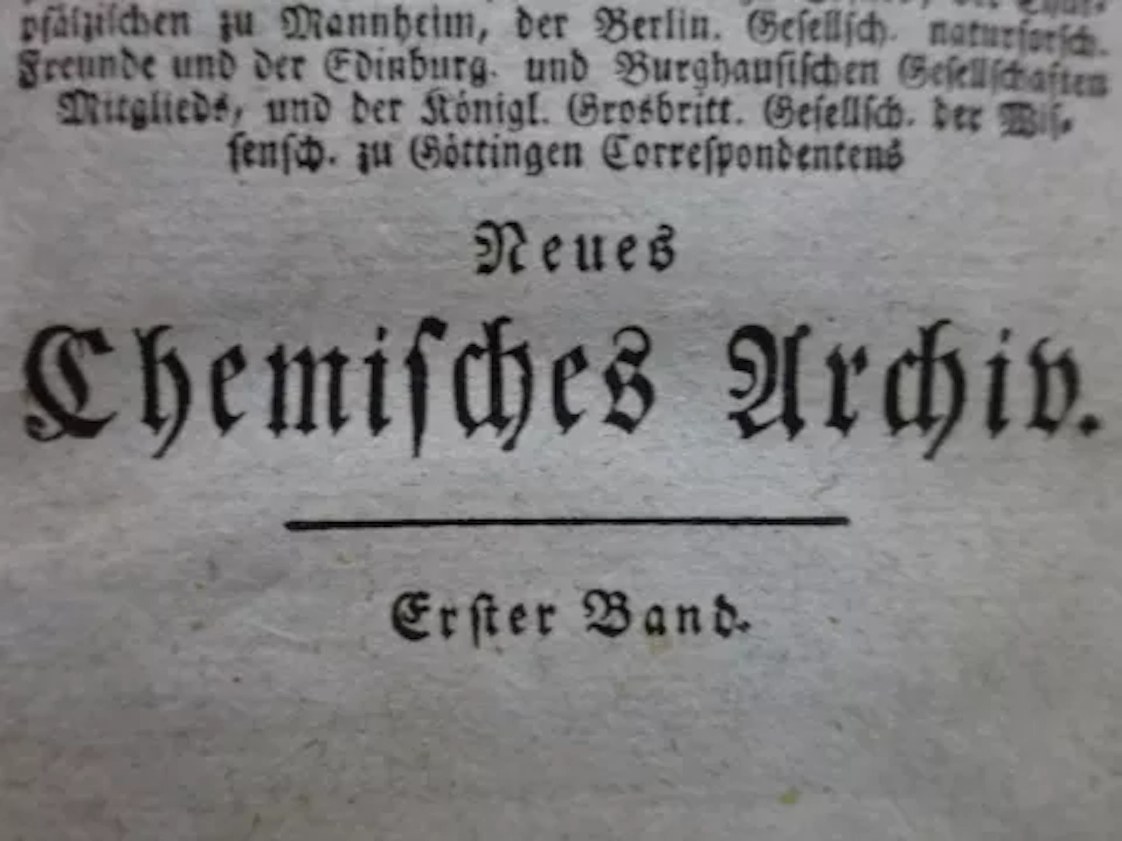 Crell - Chemisches Archiv 3 Bde.