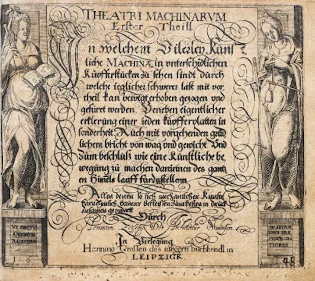Zeising - Theatrum machinarum