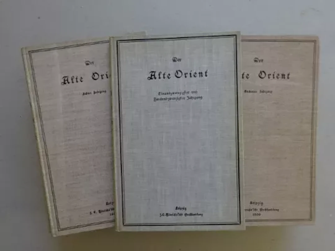 Der Alte Orient, 15 Bde.