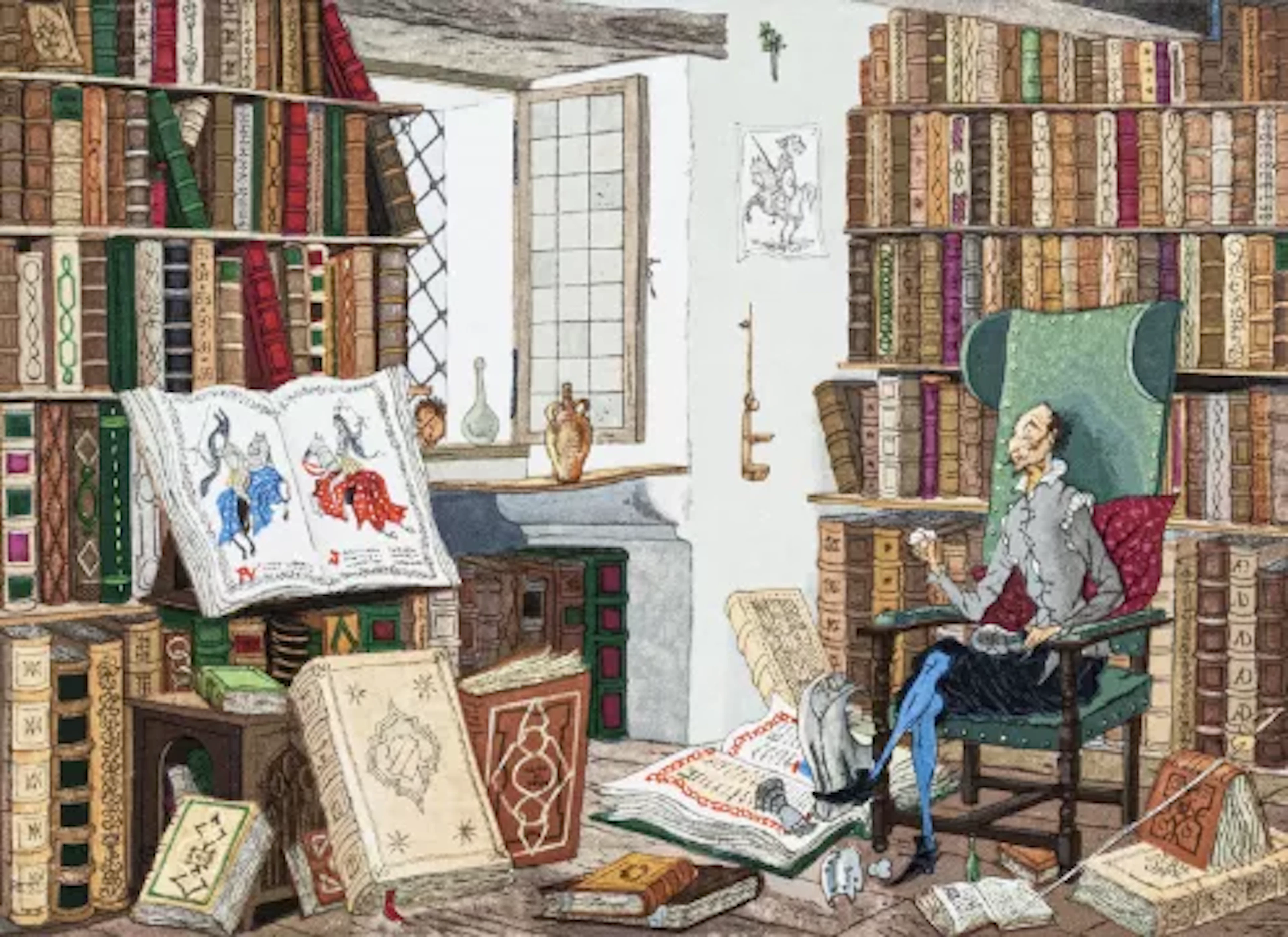Cervantes - Don Quichotte, 8 Bände