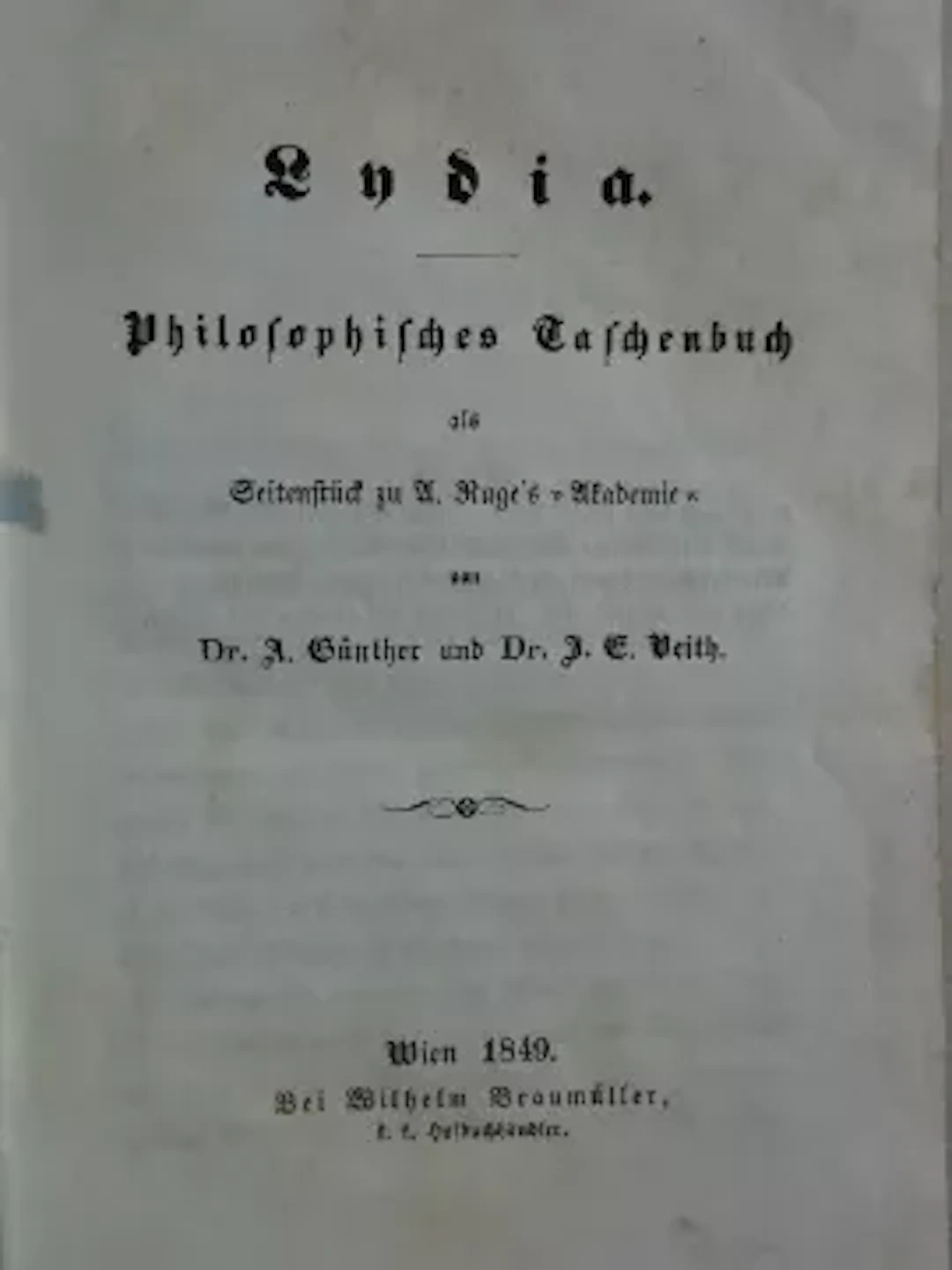 Günther/Veith - Lydia, 5 Bände