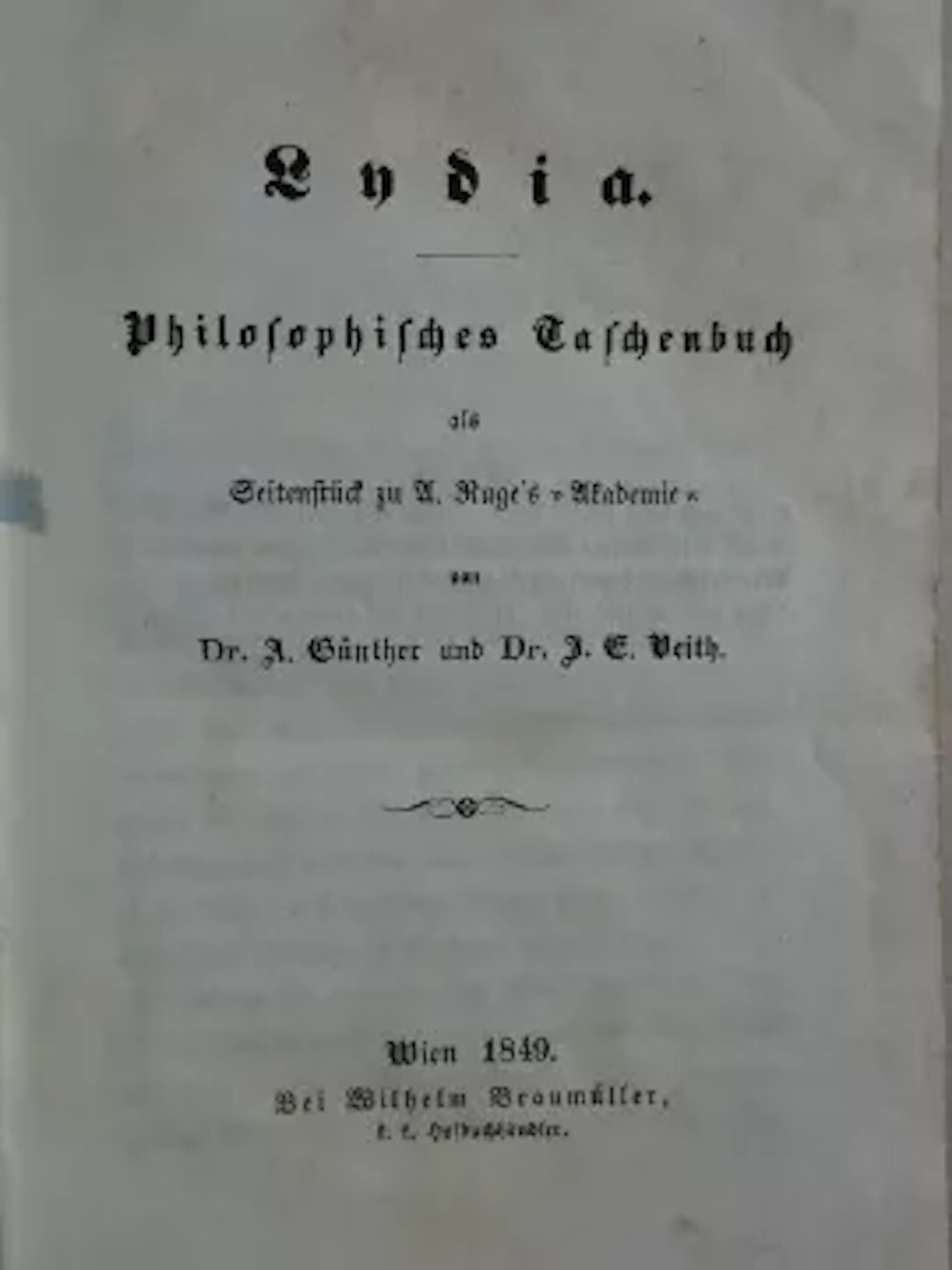 Günther/Veith - Lydia, 5 Bände