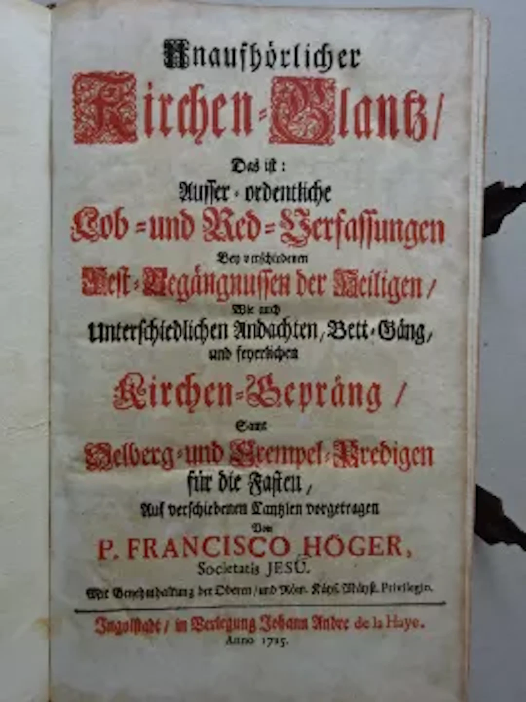 Höger - Kirchen-Glantz
