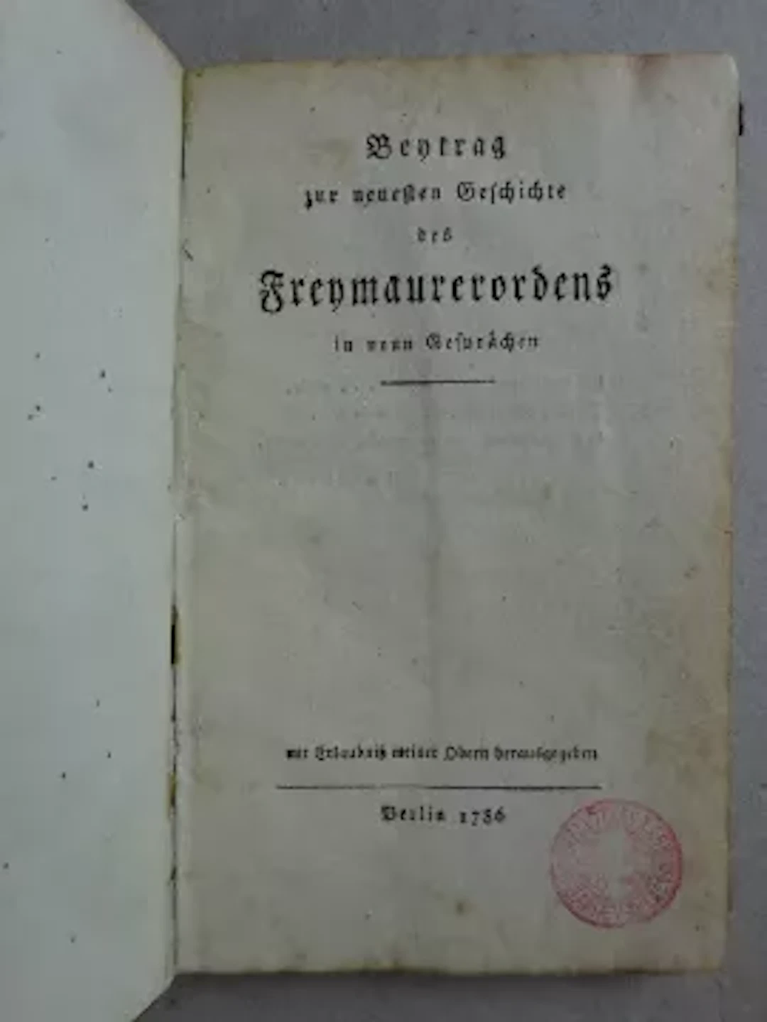 Knigge - Freymaurerorden