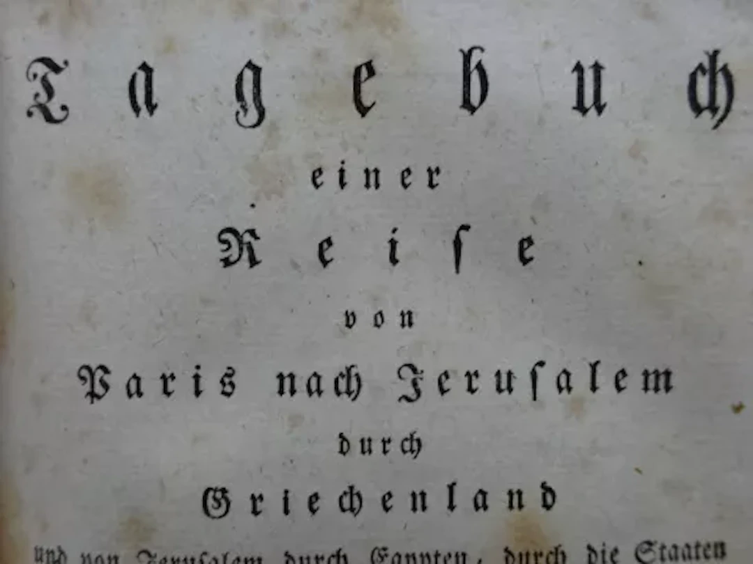 Chateaubriand - Tagebuch