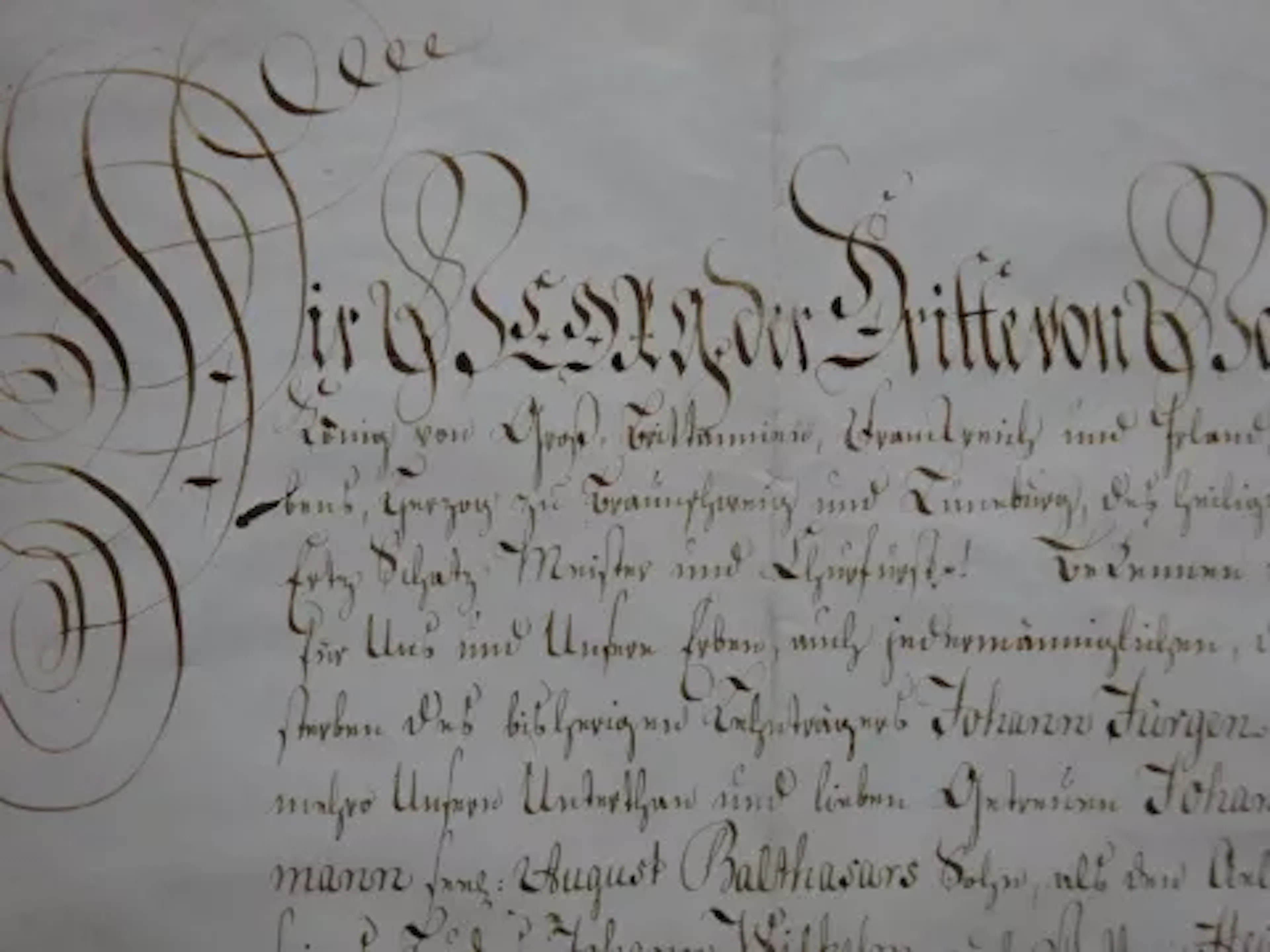 Georg III. - Lehnsbrief 1787