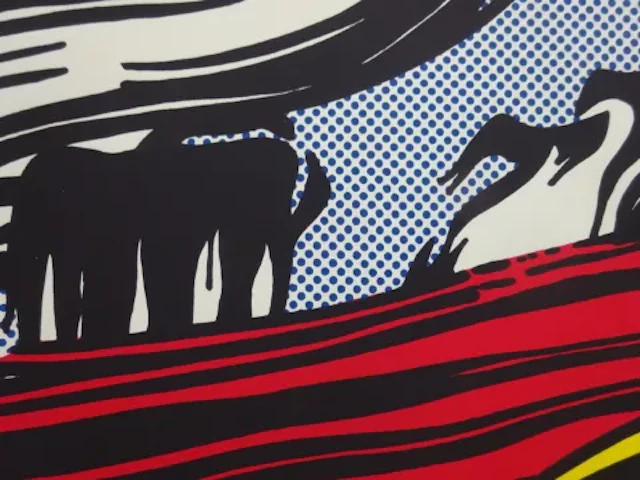 Lichtenstein - Brushstrokes