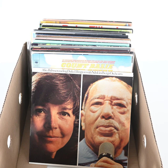 Parti LP skivor, Jazz mm