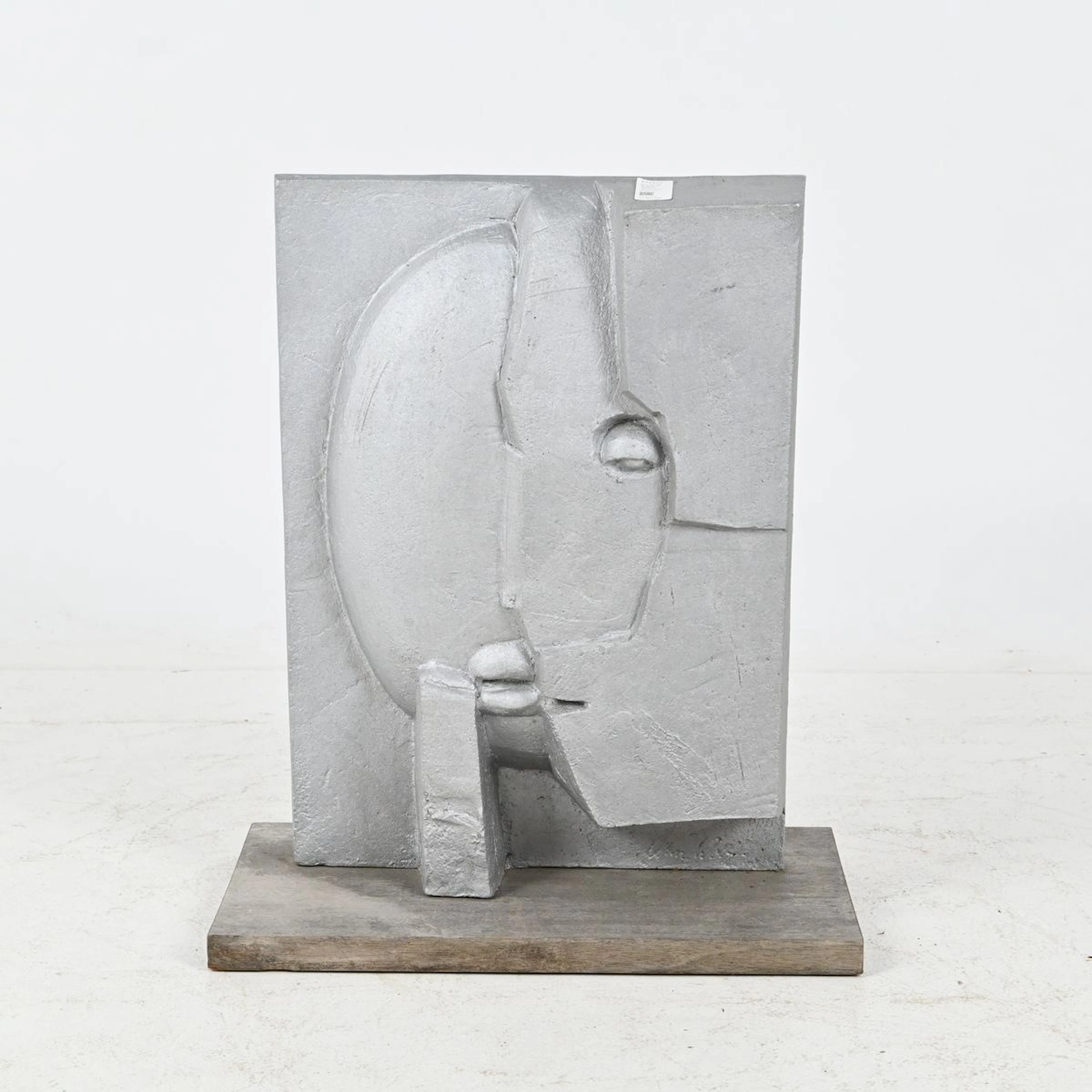 Ann Wolff, skulptur "Aluna", aluminium, Byarums bruk 2013, signerad