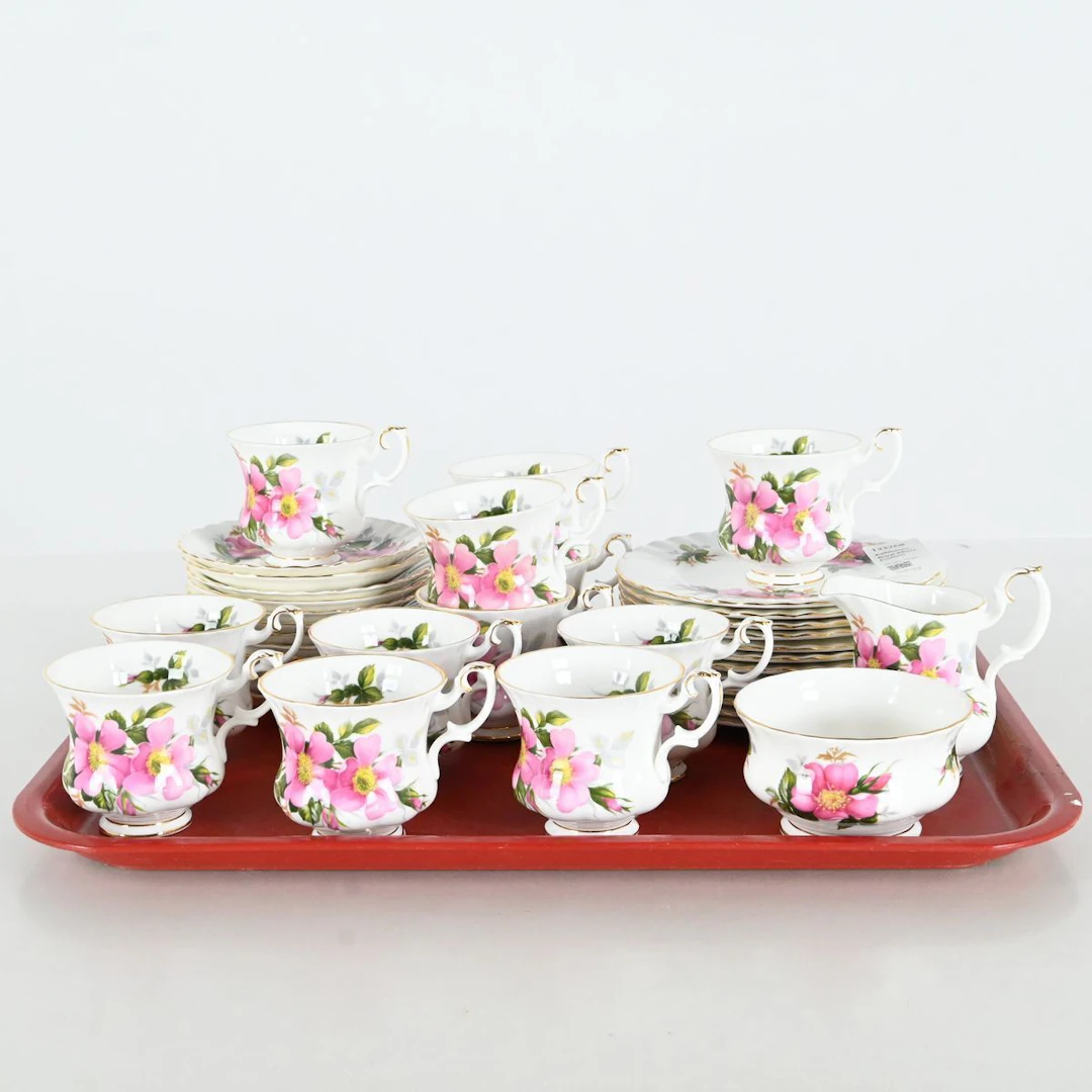 Kaffeservis, Royal Albert, England