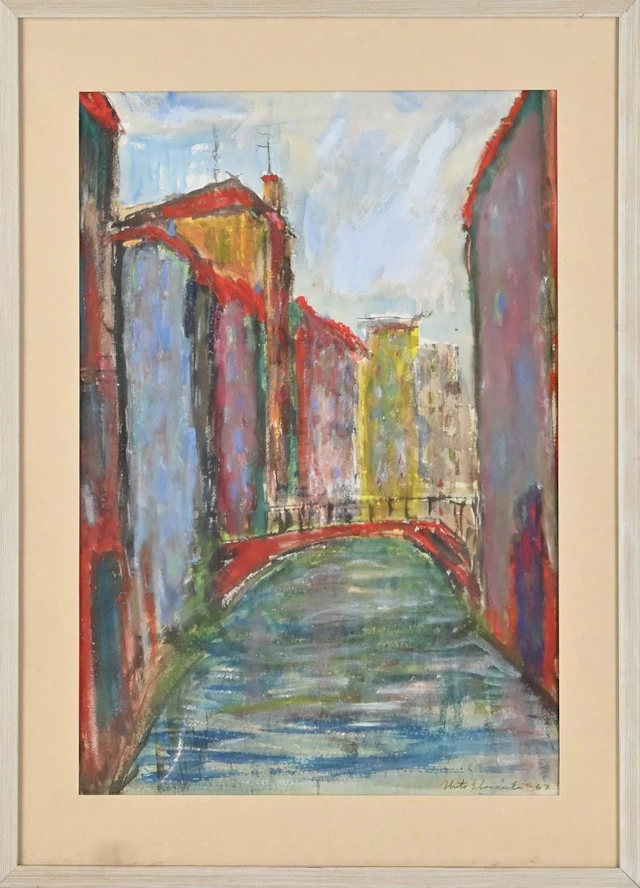 Unto Eloranta, Gouache, 1967, samt bok